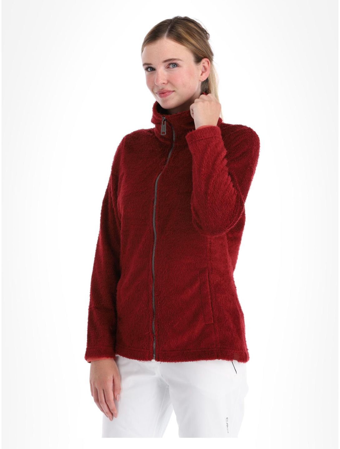 Regatta, Heloise gilet femmes Cabernet Eyelash Fluffy bordeaux 