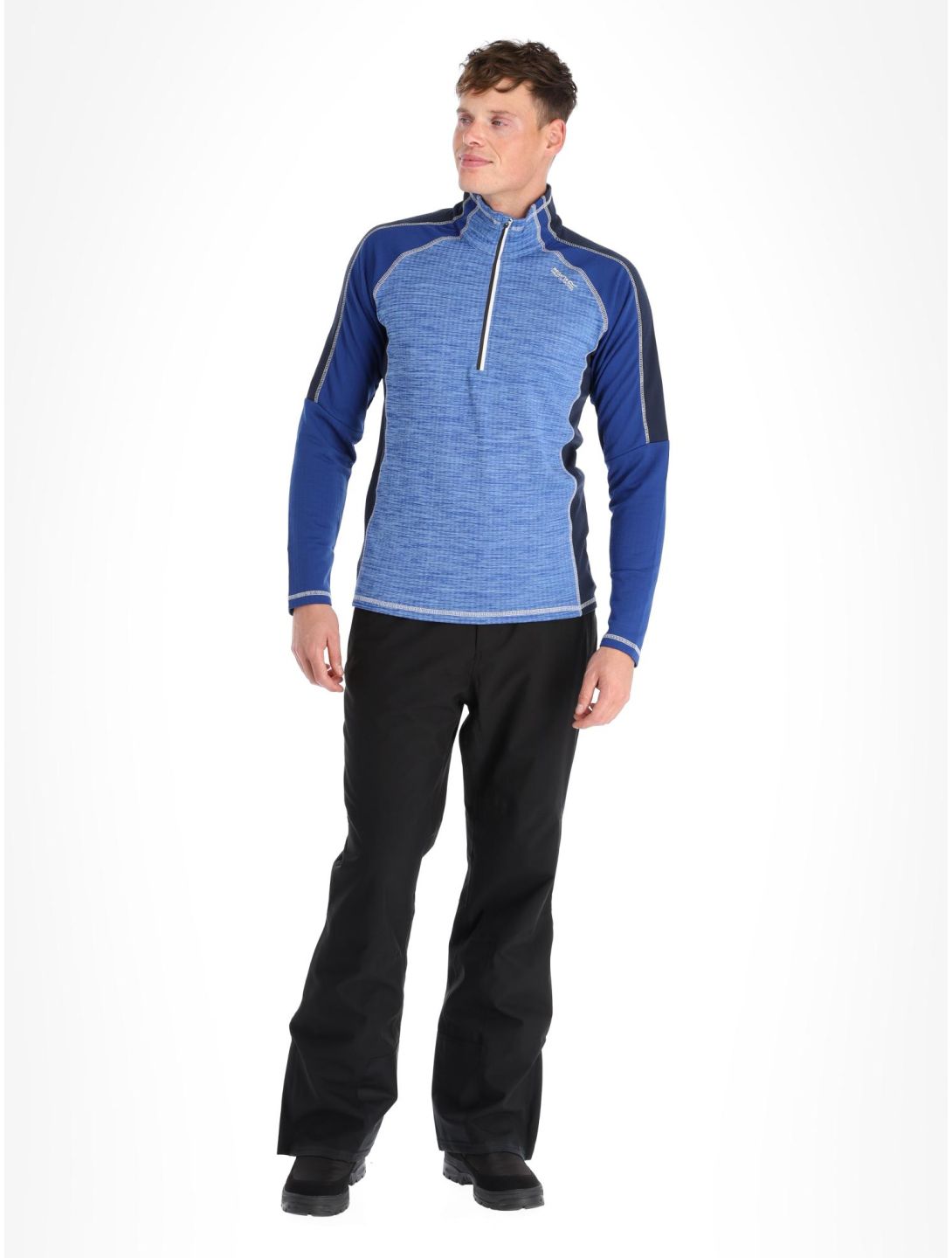 Regatta, Hepley pull de ski hommes Strong Blue / New Royal / Navy bleu 