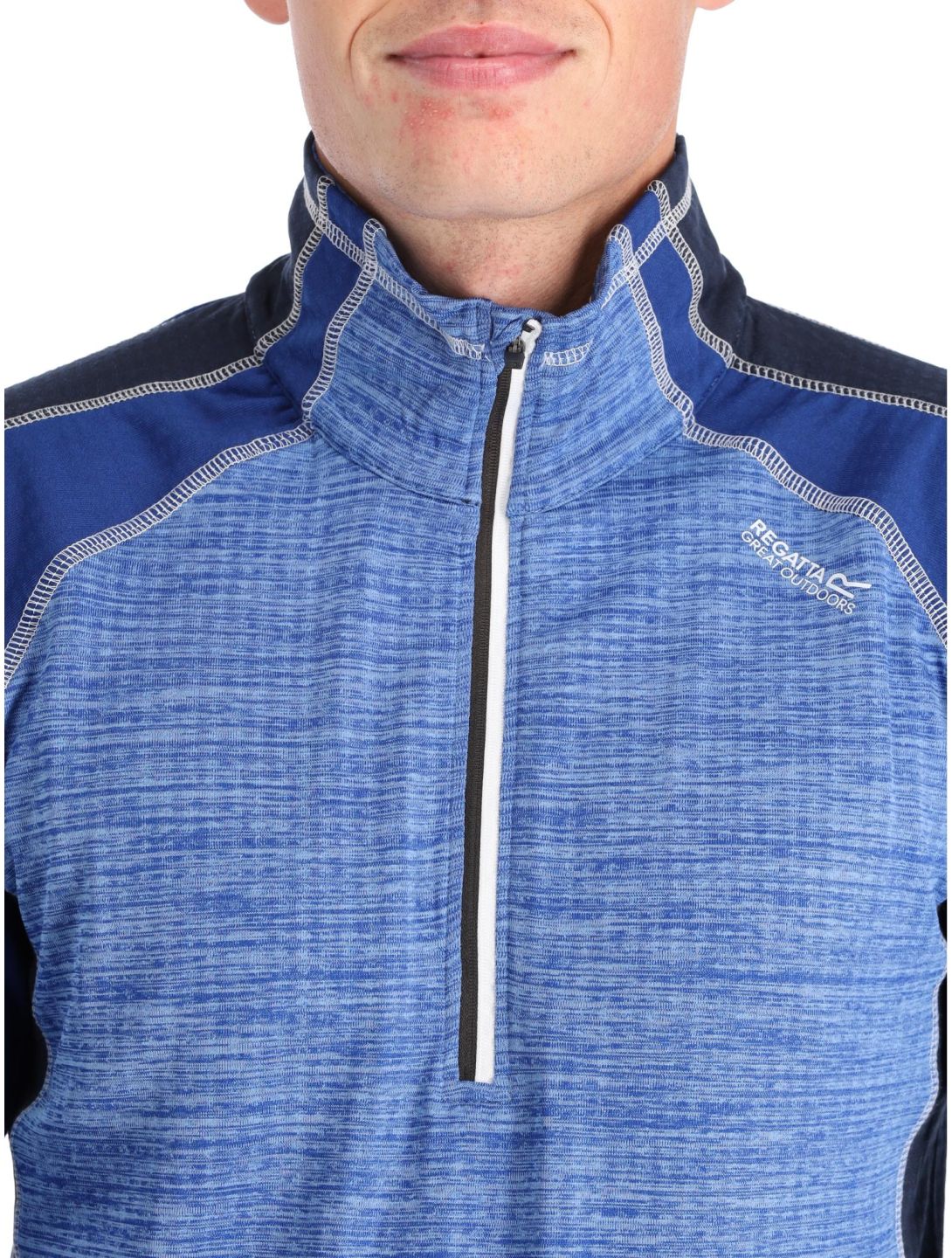 Regatta, Hepley pull de ski hommes Strong Blue / New Royal / Navy bleu 