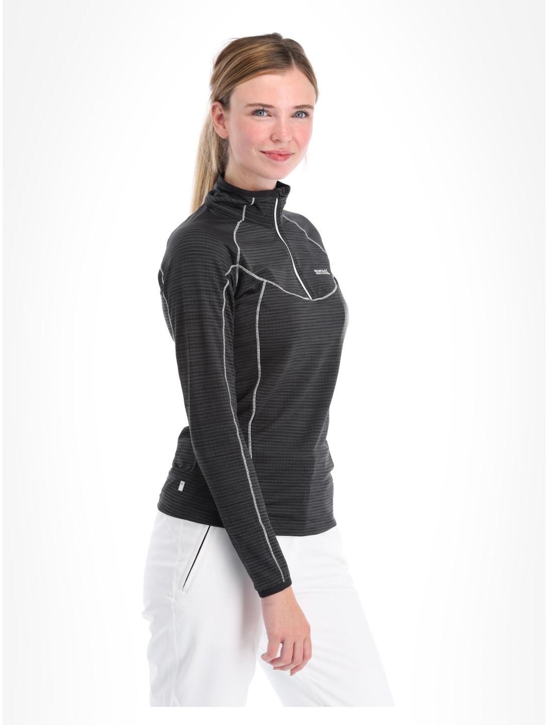 Regatta, Yonder pull de ski femmes Black noir 