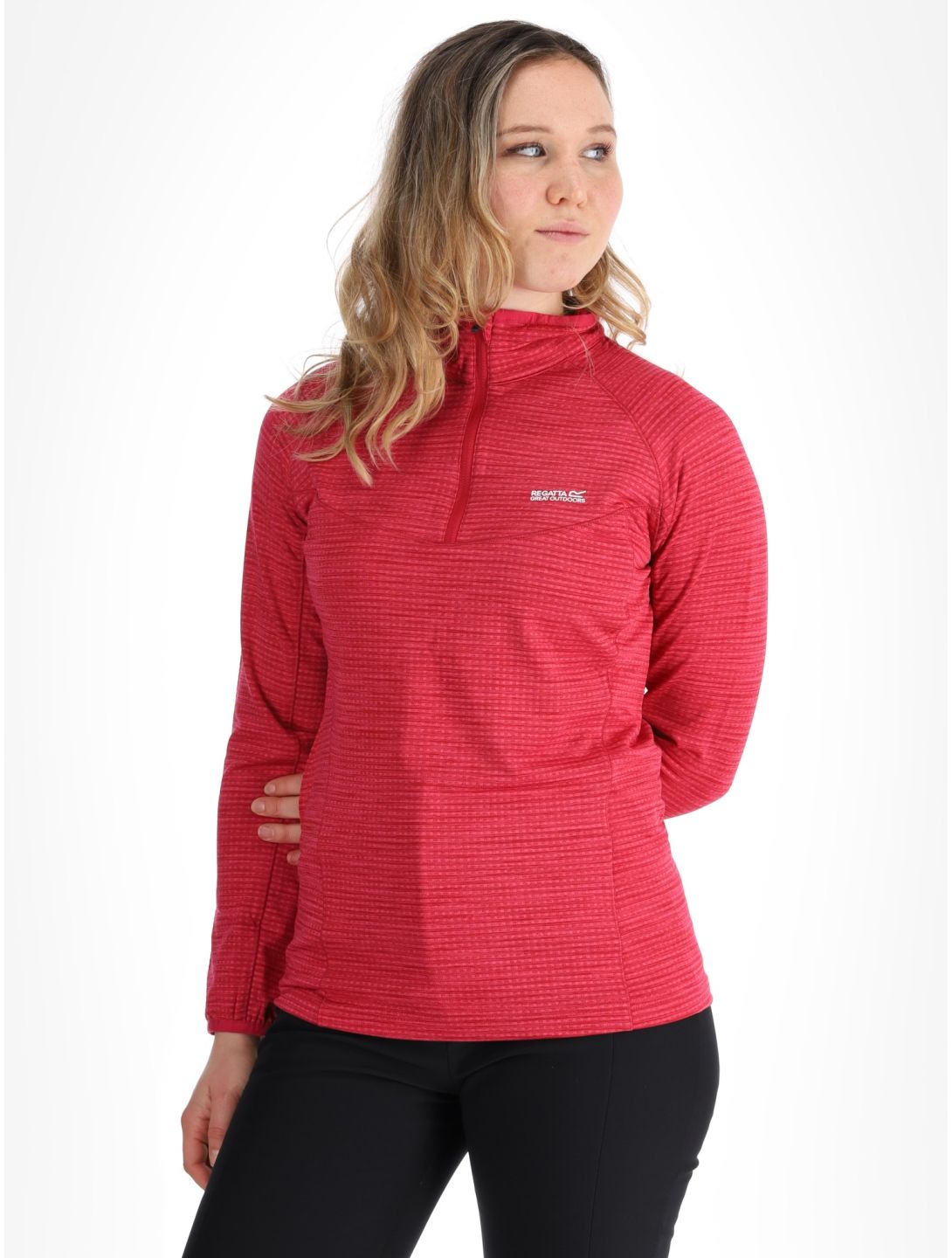 Regatta, Yonder II pull de ski femmes Deep Pink rose 