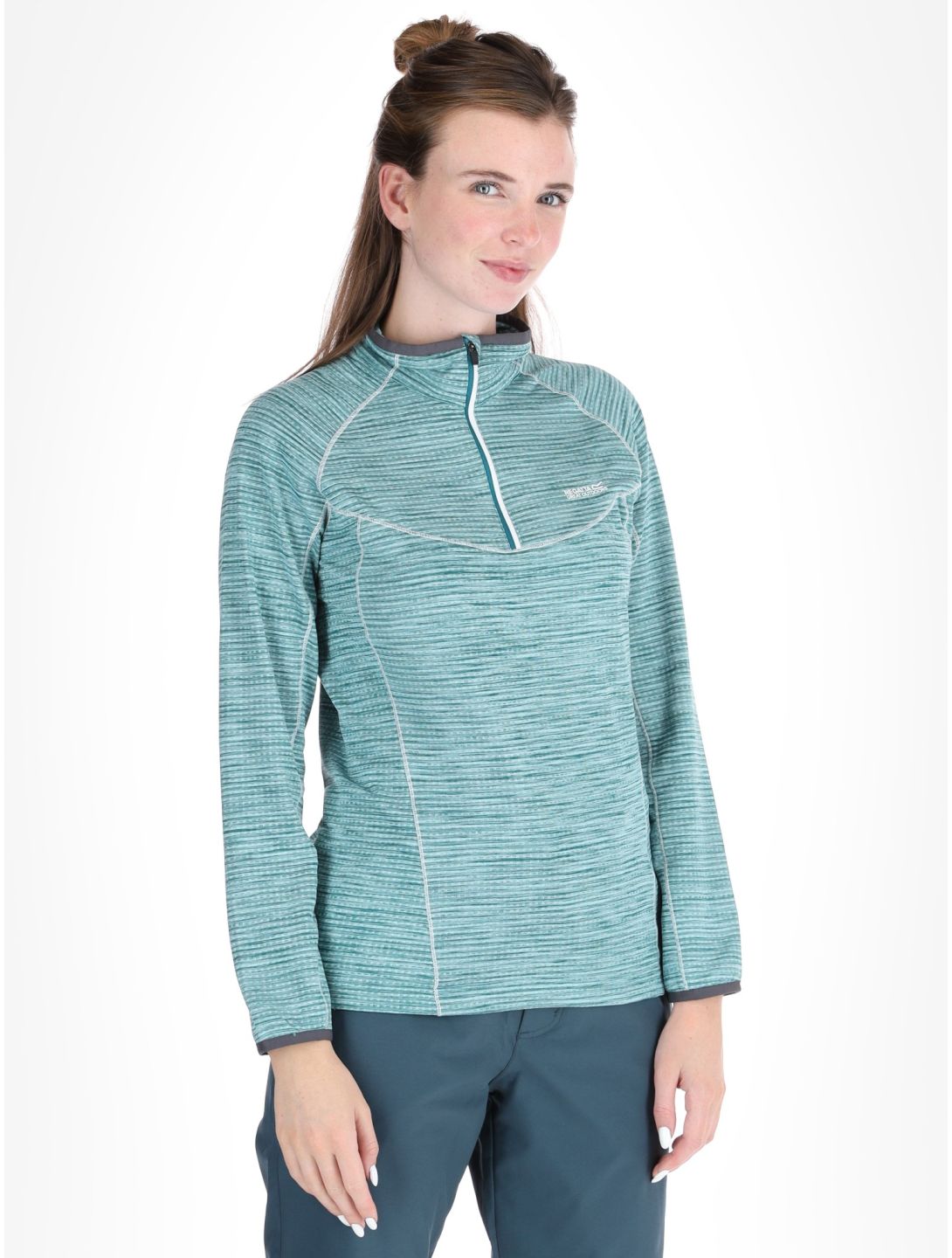 Regatta, Yonder II pull de ski femmes Gulfstream bleu 