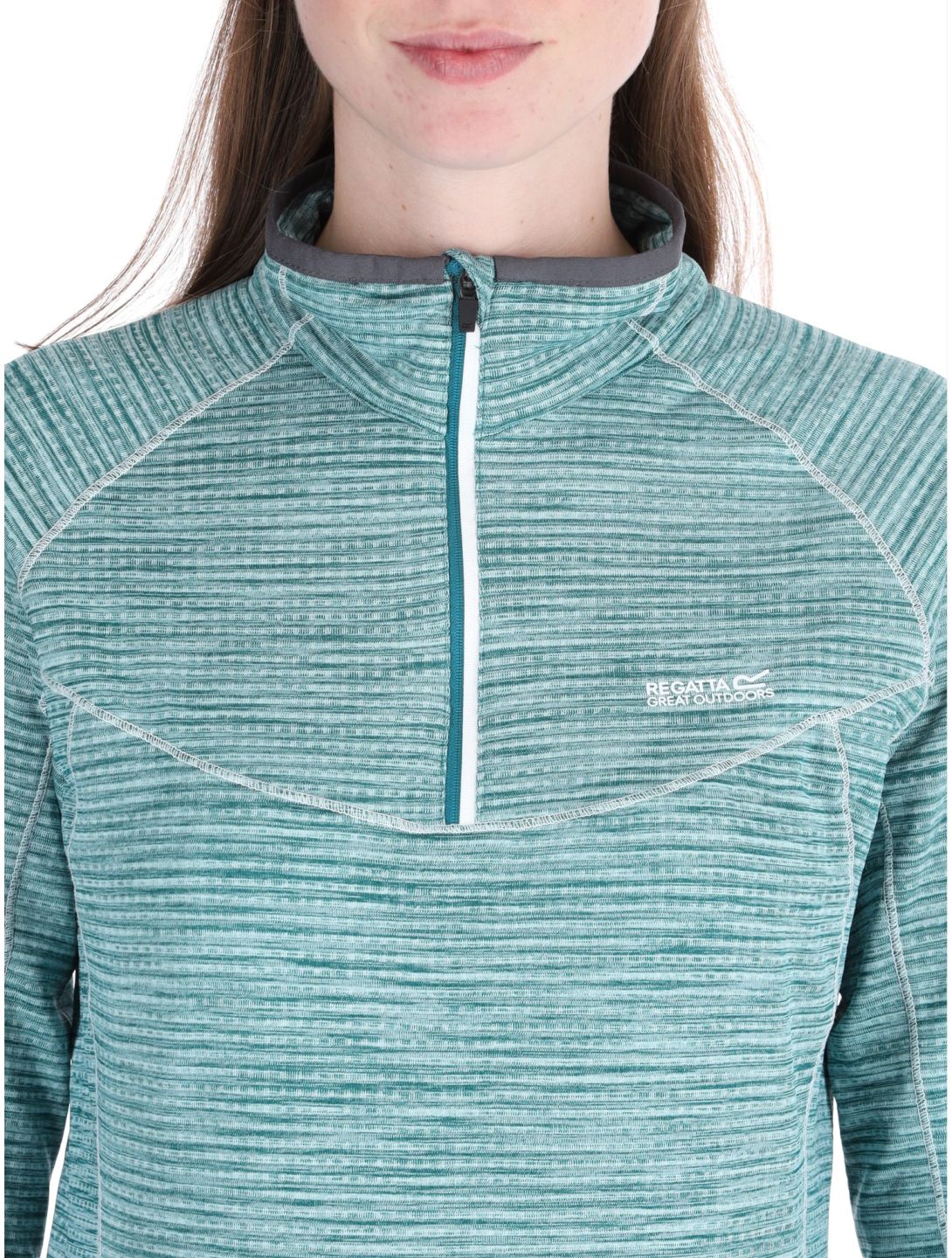 Regatta, Yonder II pull de ski femmes Gulfstream bleu 