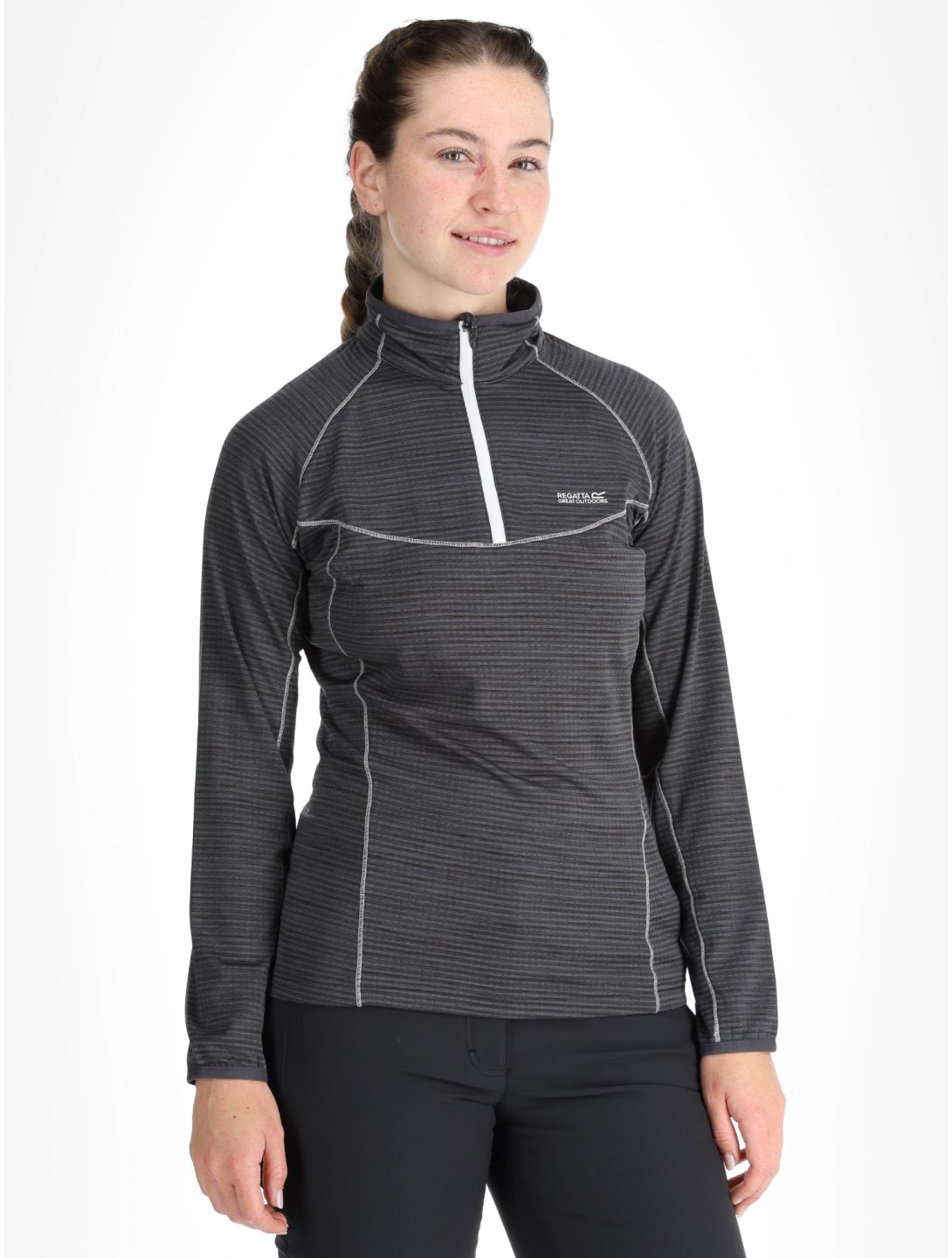 Regatta, Yonder II pull de ski femmes Seal Grey gris 