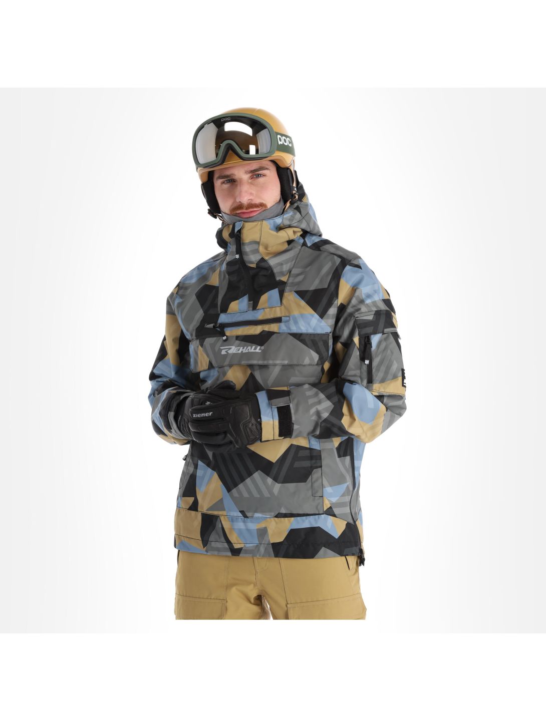 Rehall, Artois-R anorak d'hiver hommes camo mirage bleu 