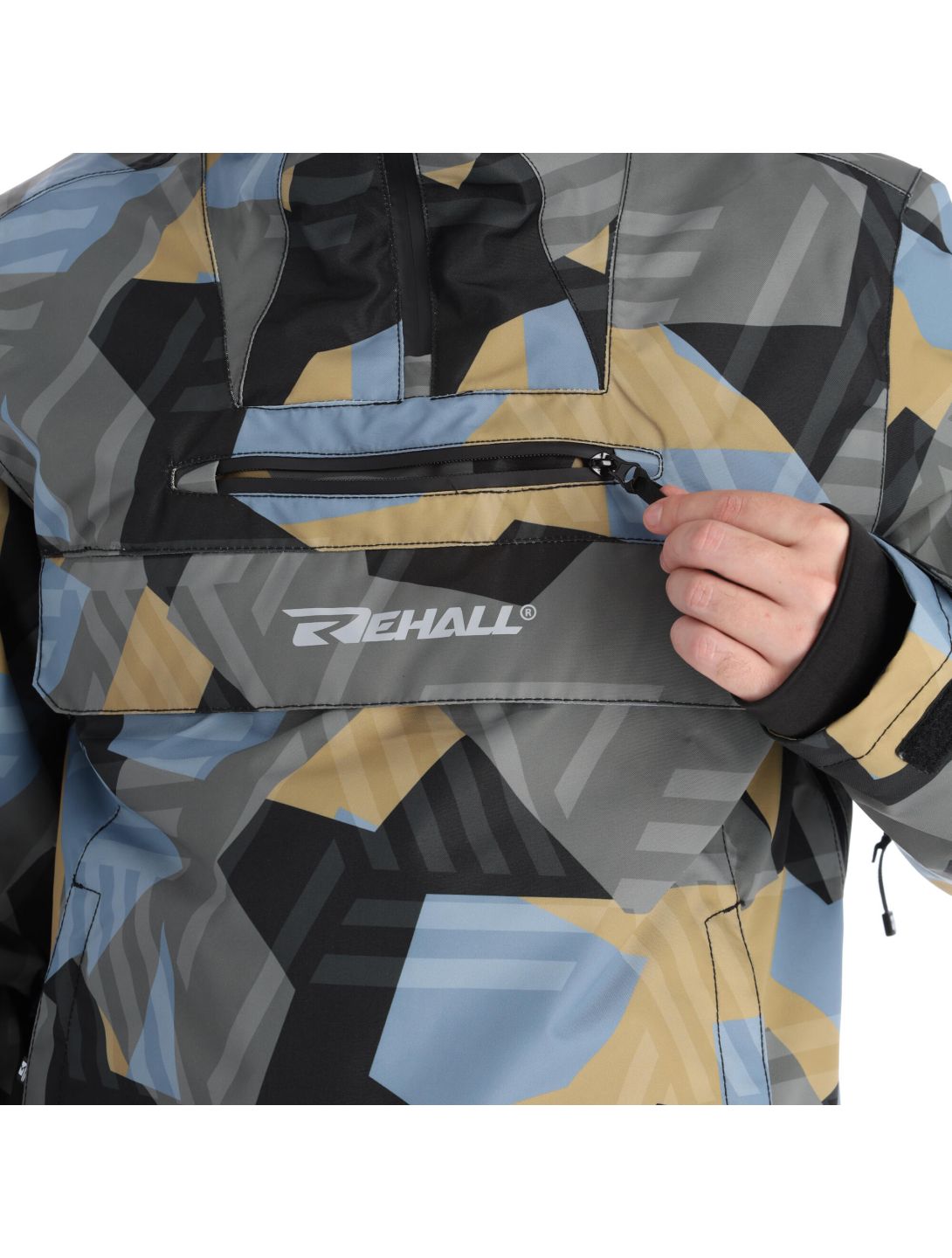 Rehall, Artois-R anorak d'hiver hommes camo mirage bleu 