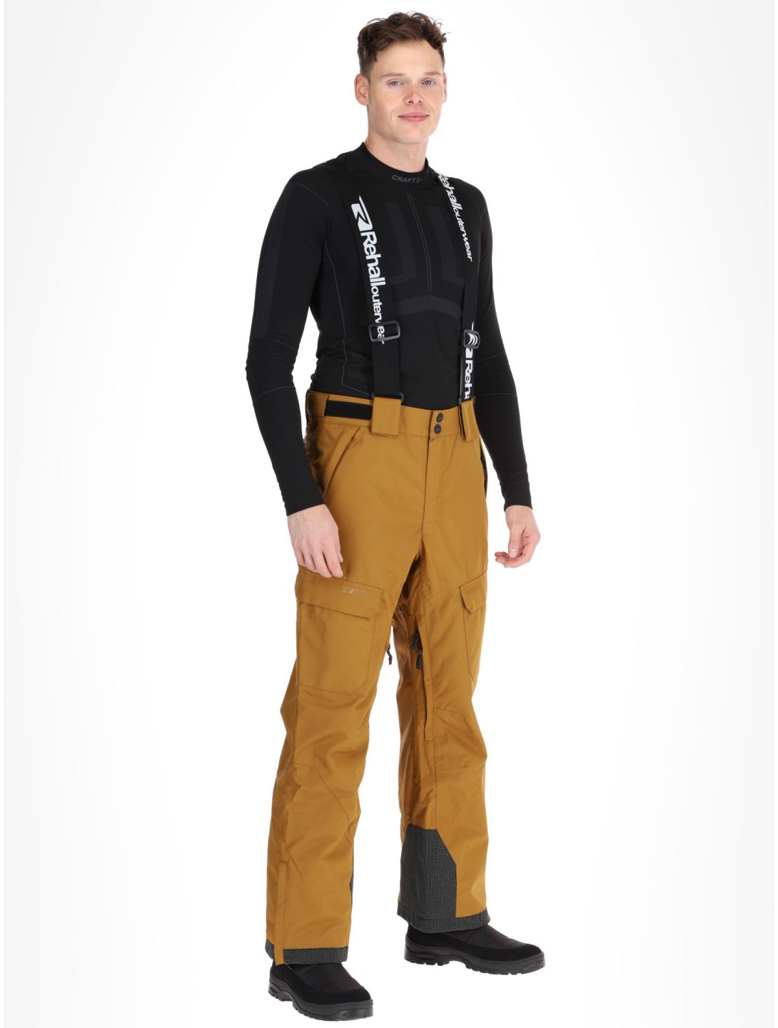 Rehall, Backbone-R pantalon de ski hommes Bronze brun 