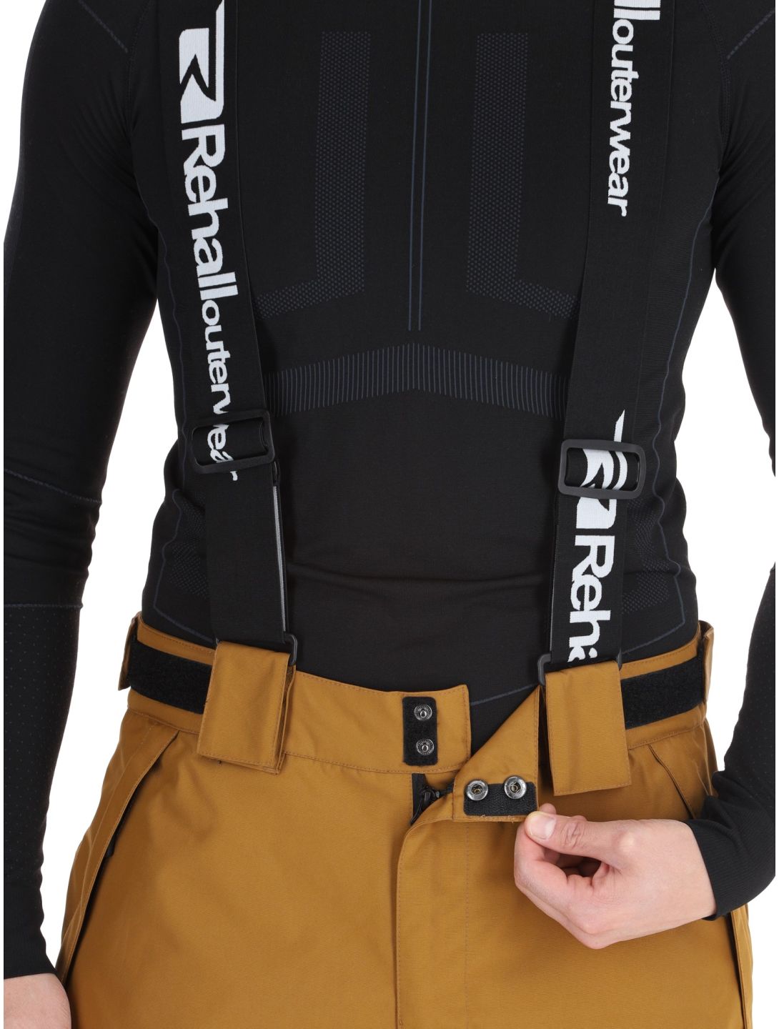 Rehall, Backbone-R pantalon de ski hommes Bronze brun 