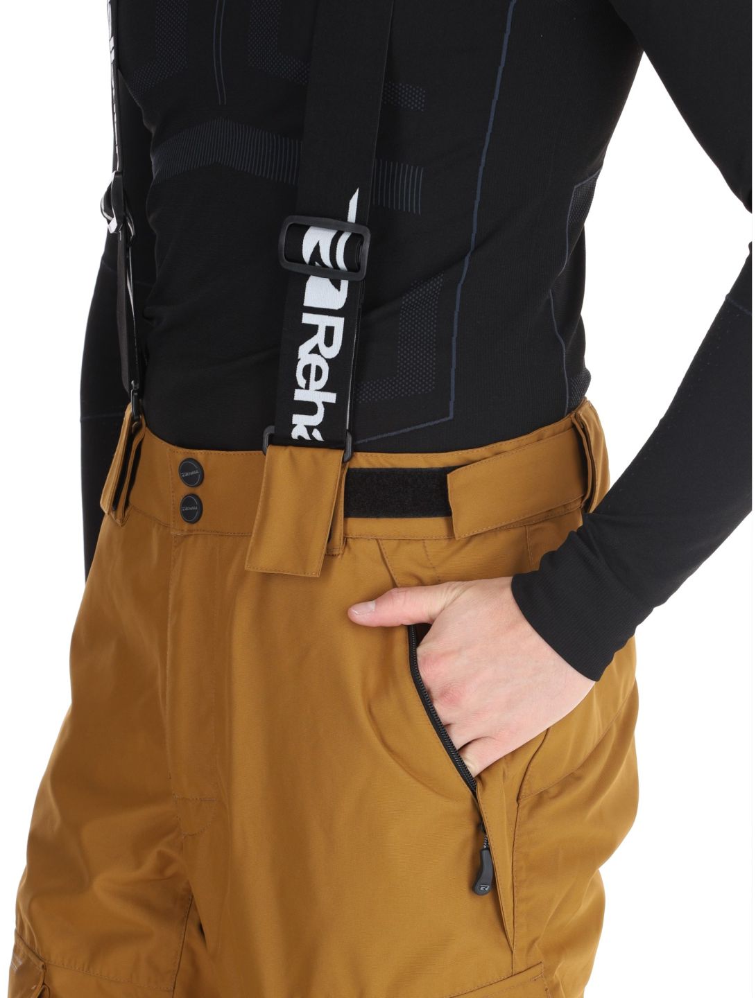 Rehall, Backbone-R pantalon de ski hommes Bronze brun 