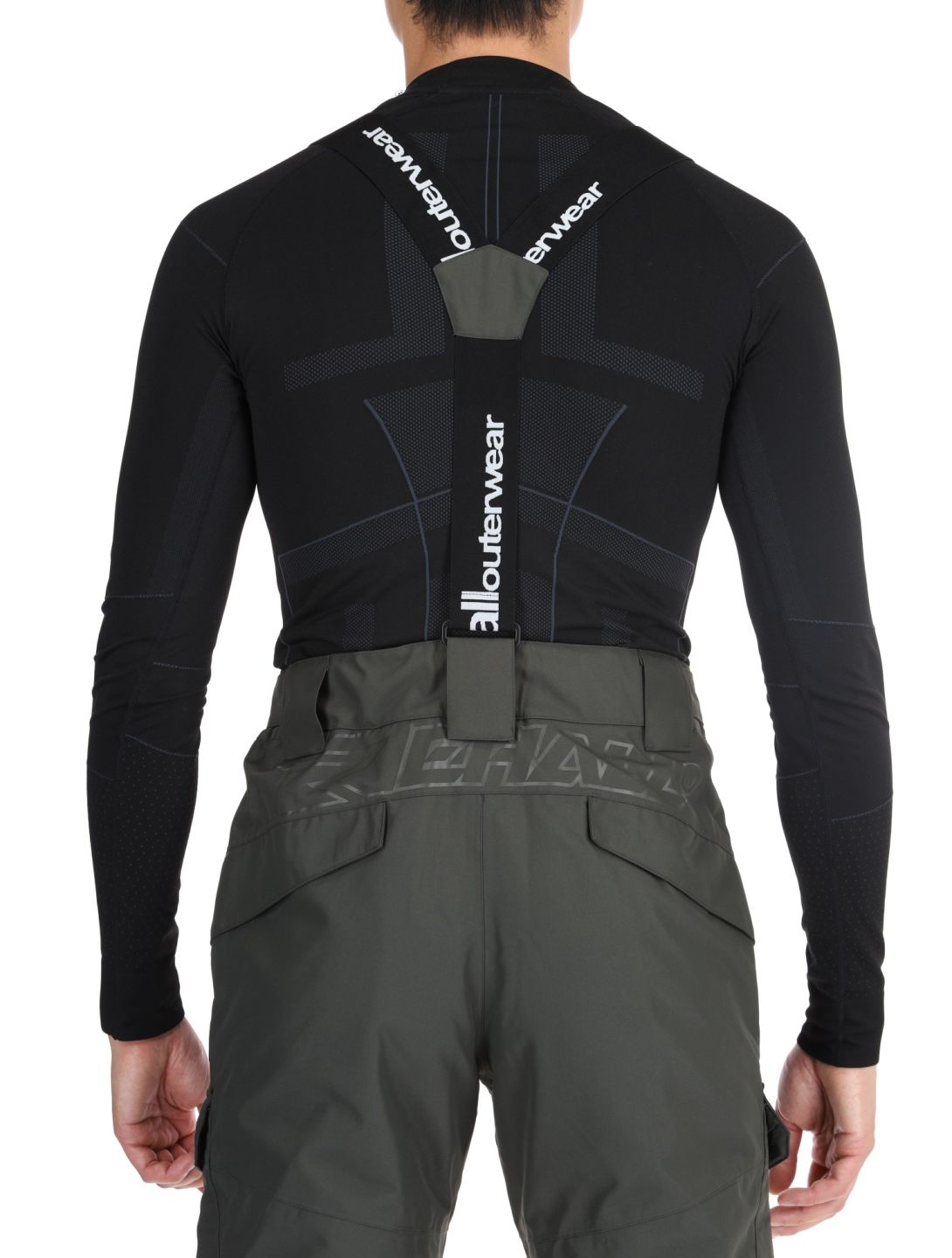 Rehall, Backbone-R pantalon de ski hommes Graphite gris 