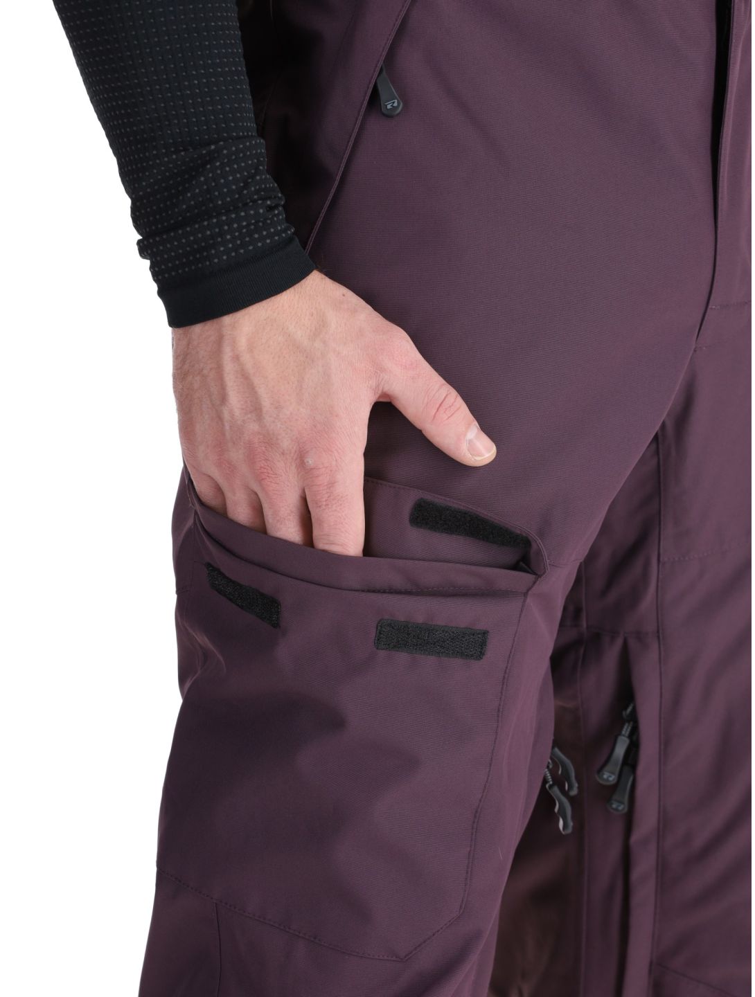 Rehall, Backbone-R pantalon de ski hommes Plum Perfect violet 