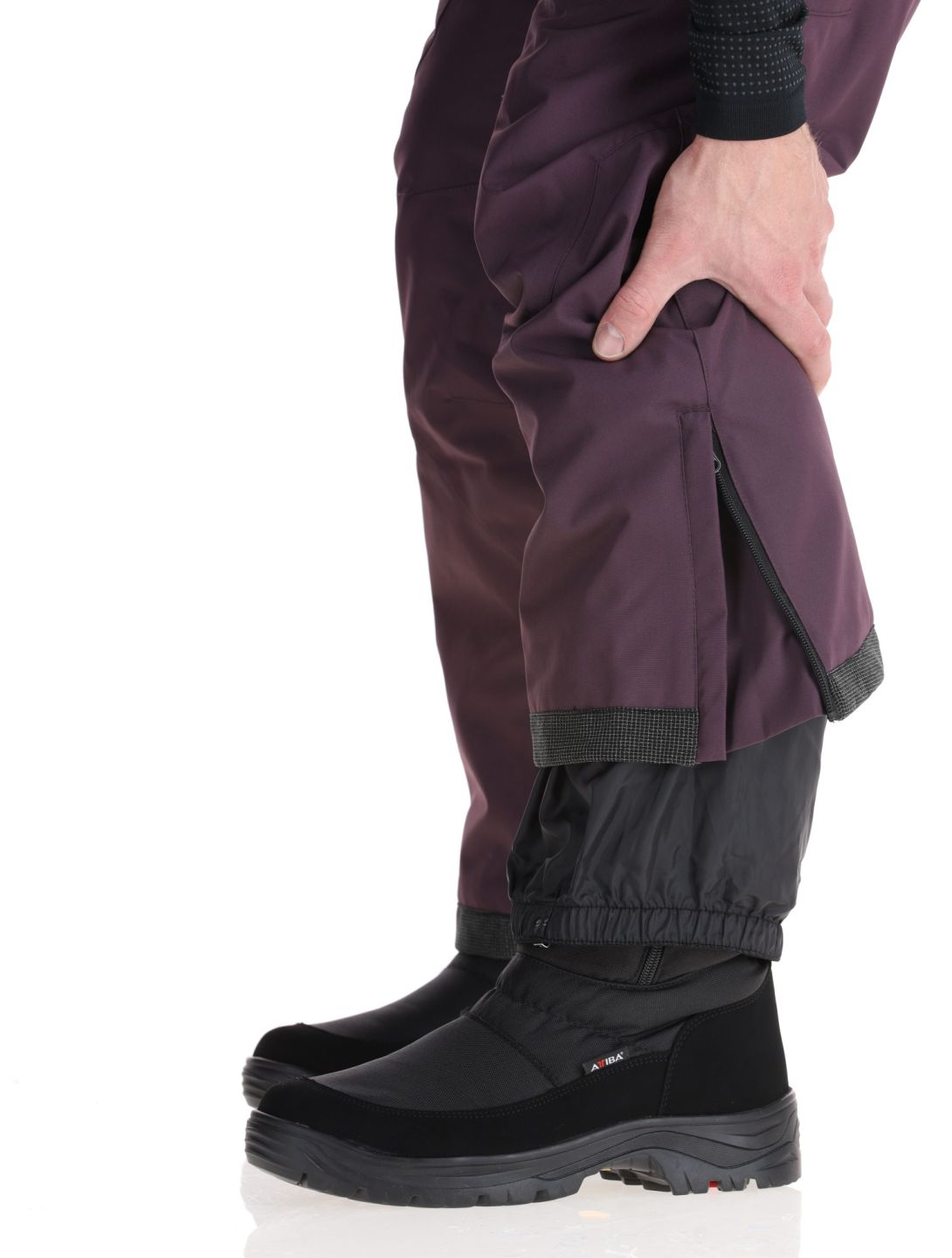 Rehall, Backbone-R pantalon de ski hommes Plum Perfect violet 