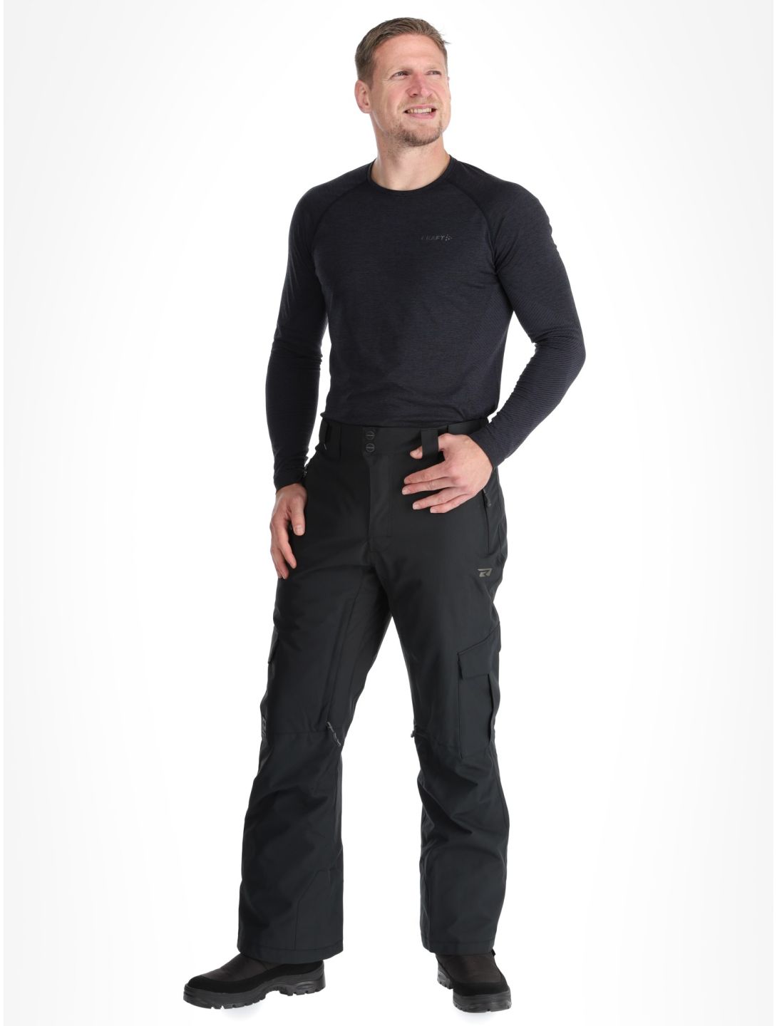 Rehall, Benn-R pantalon de ski hommes Black noir 