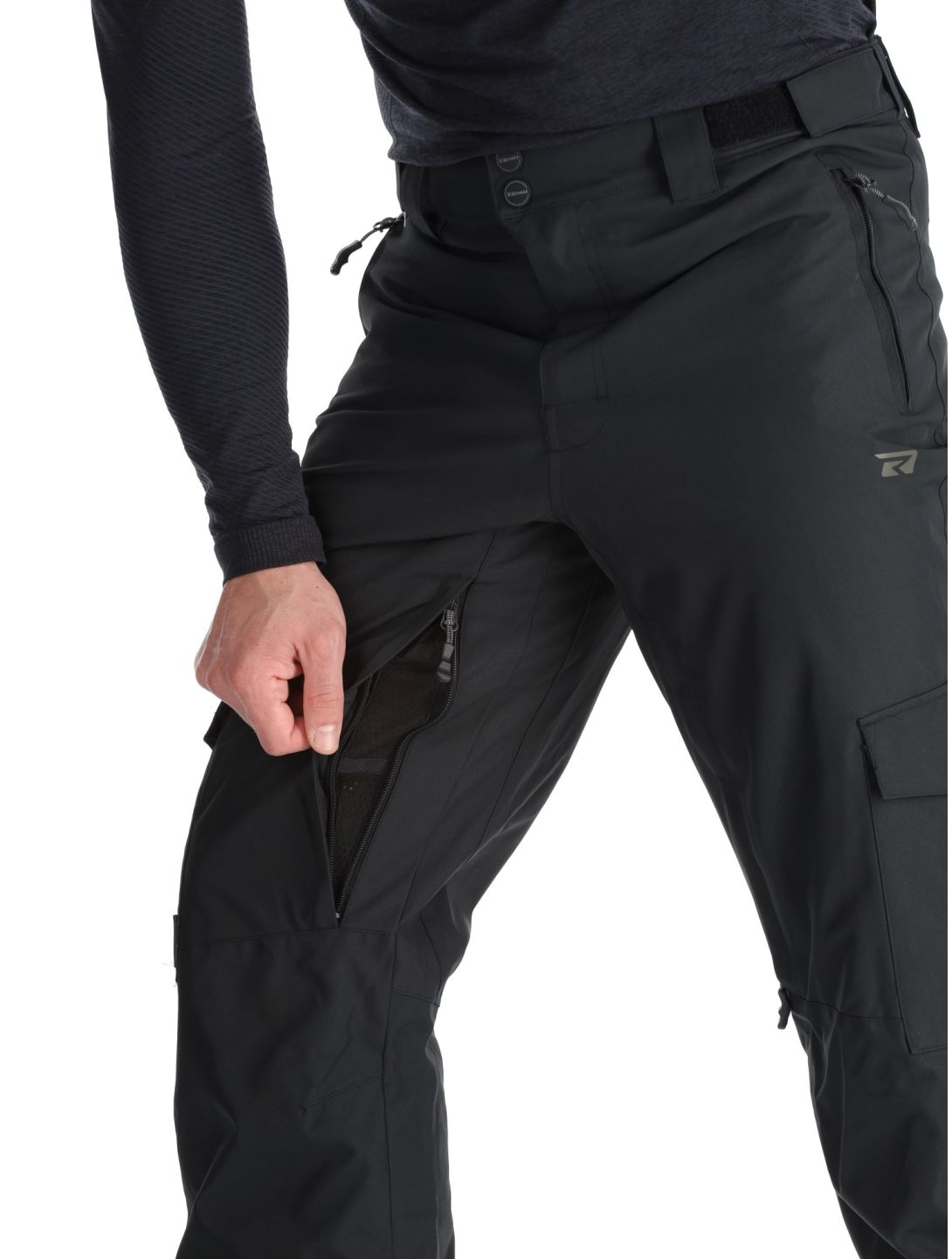 Rehall, Benn-R pantalon de ski hommes Black noir 