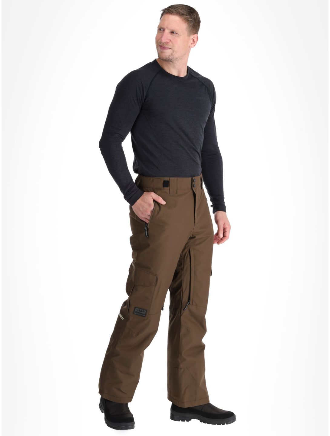 Rehall, Benn-R pantalon de ski hommes Choco brun 