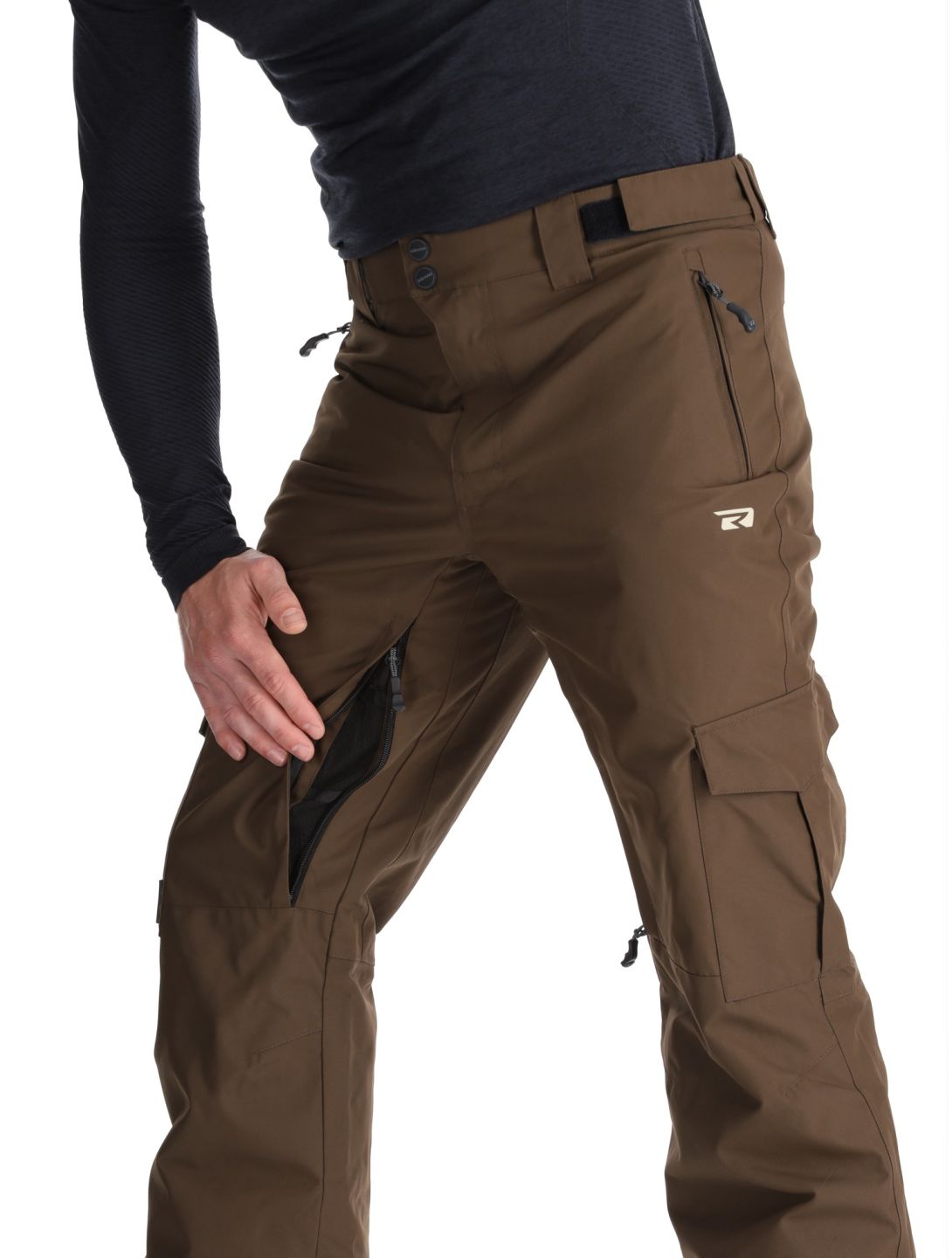 Rehall, Benn-R pantalon de ski hommes Choco brun 