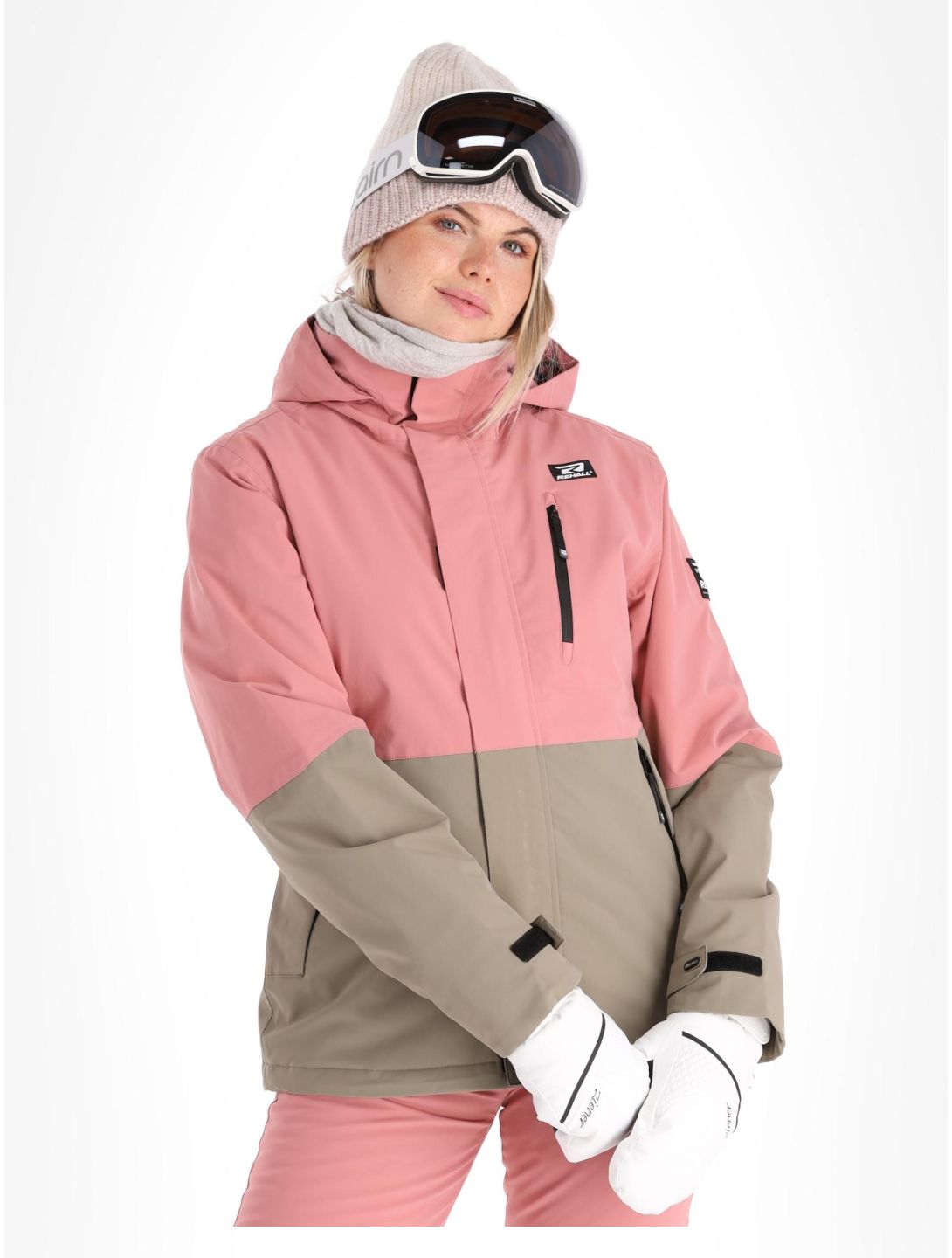 Rehall, Bibi-R veste de ski femmes Dusty Rose rose 