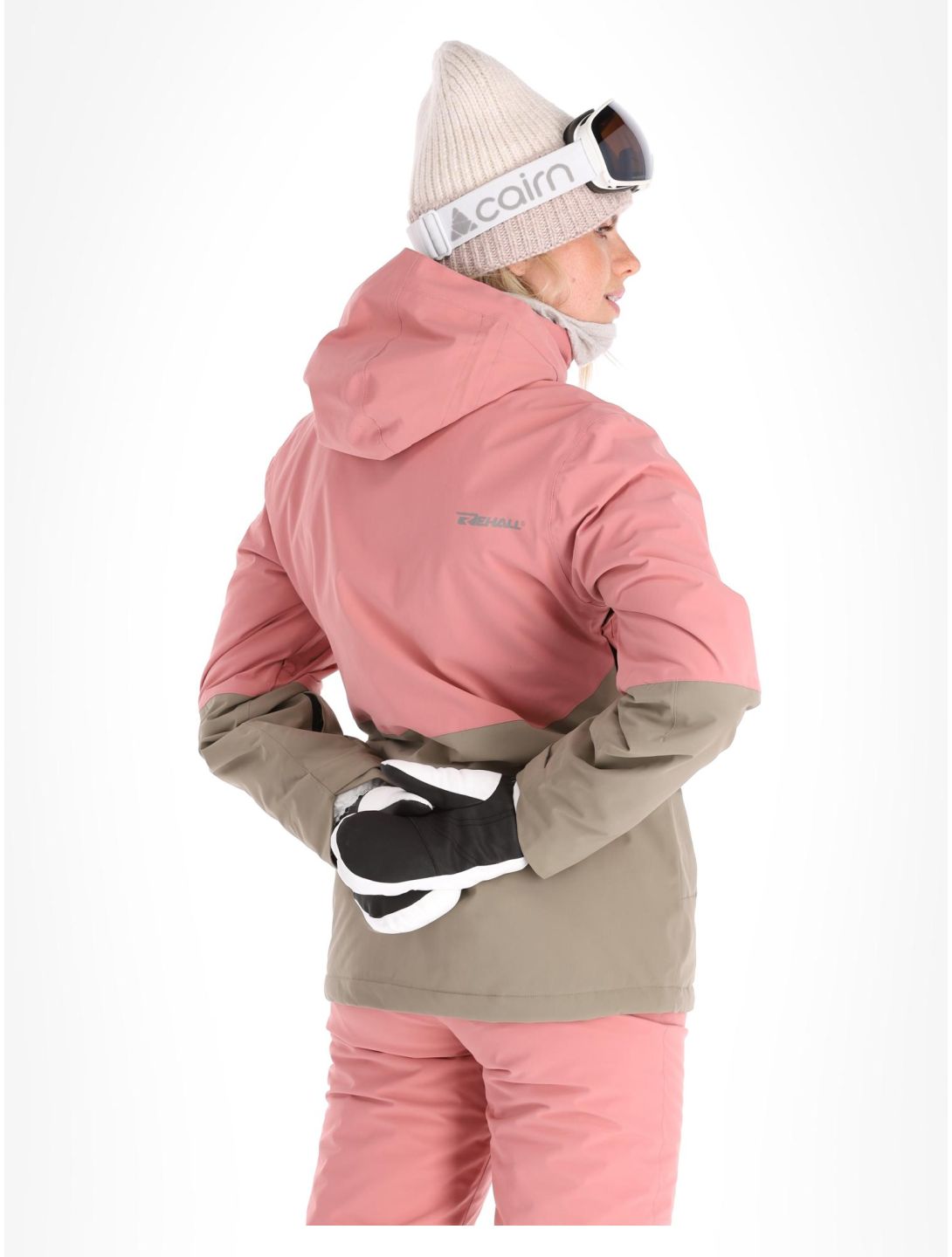 Rehall, Bibi-R veste de ski femmes Dusty Rose rose 