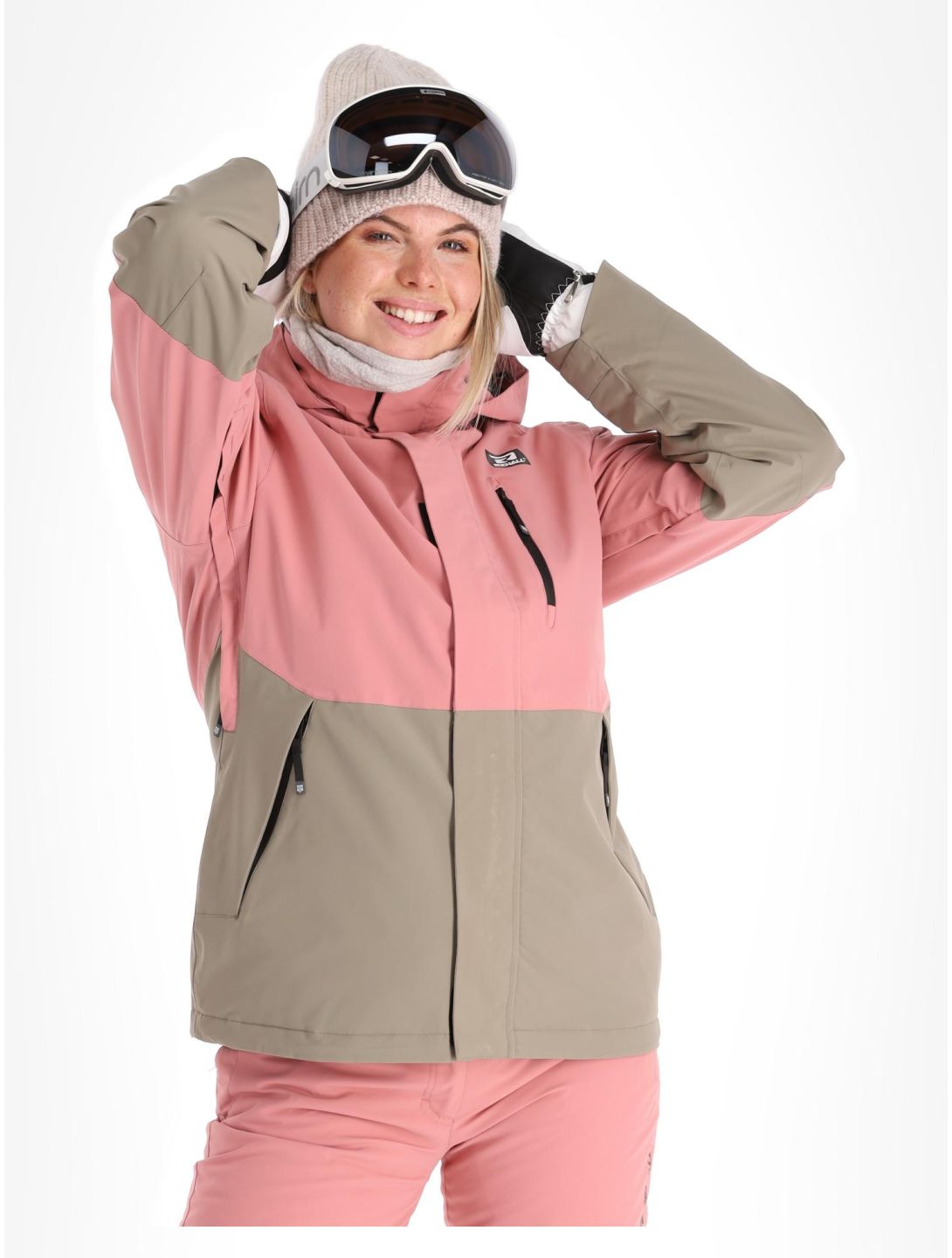 Rehall, Bibi-R veste de ski femmes Dusty Rose rose 