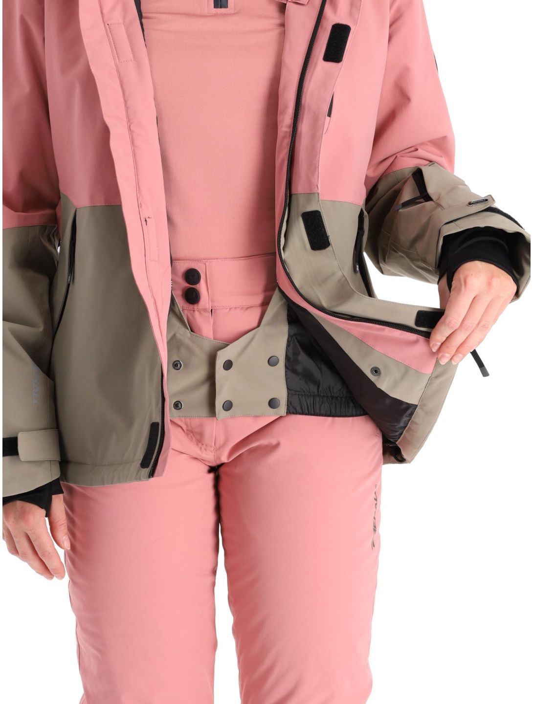 Rehall, Bibi-R veste de ski femmes Dusty Rose rose 