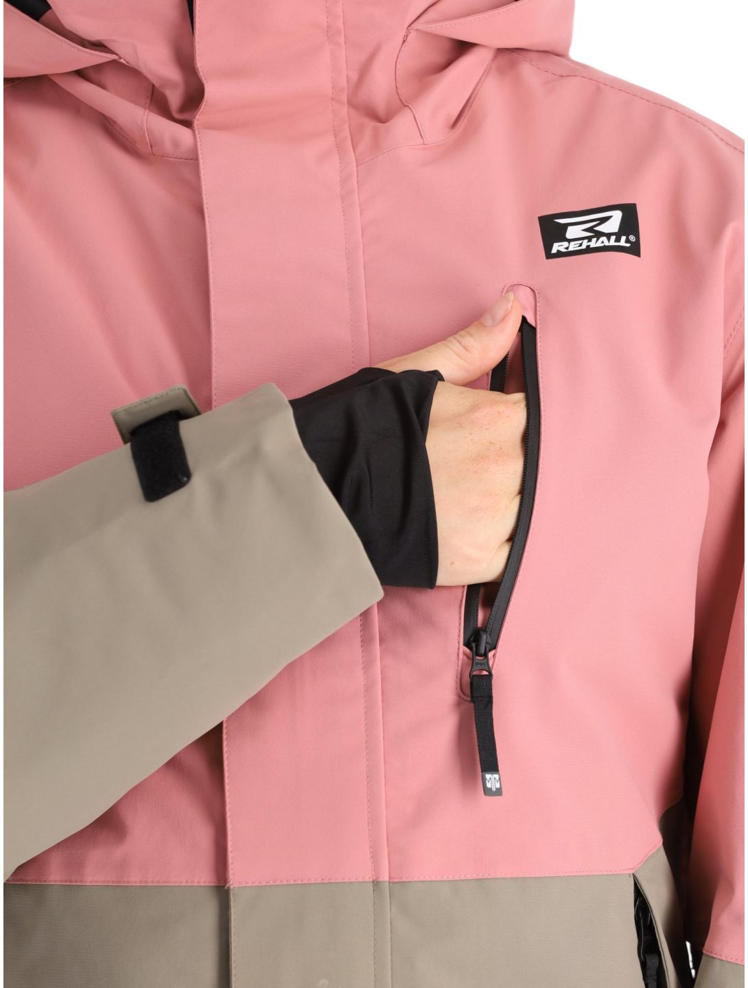 Rehall, Bibi-R veste de ski femmes Dusty Rose rose 