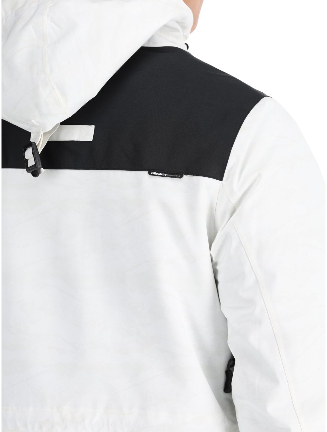 Rehall, Bruce-R veste de ski hommes White Mountains blanc 