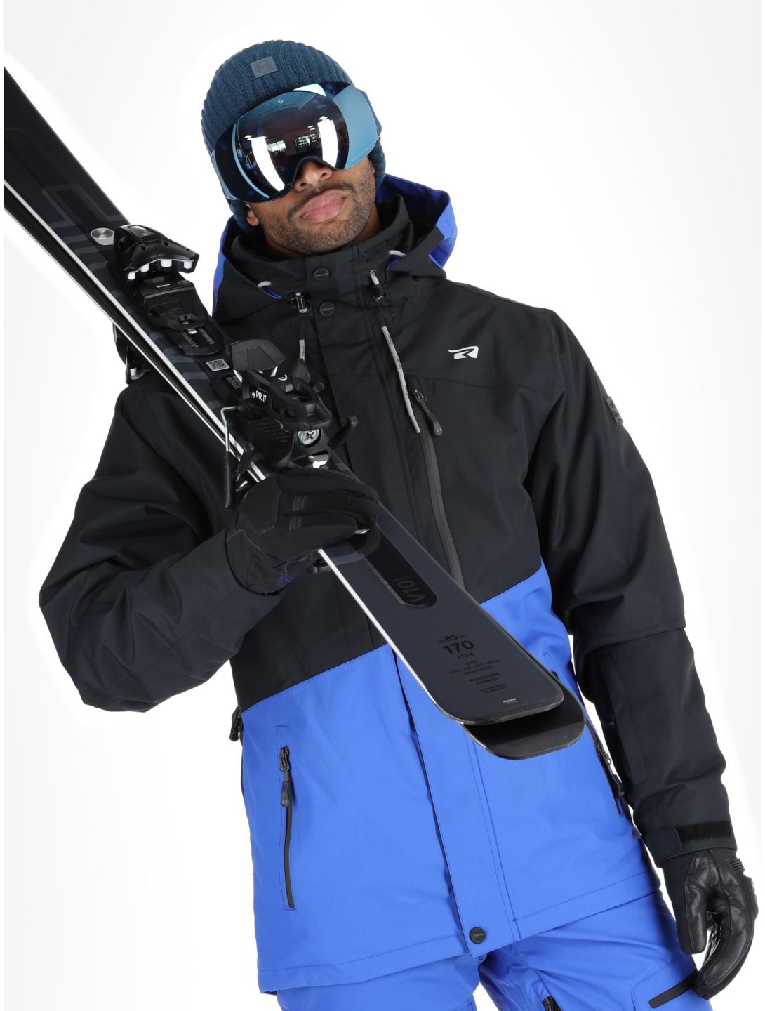 Rehall, Canlaon-R veste de ski hommes Reflex Blue bleu, noir 