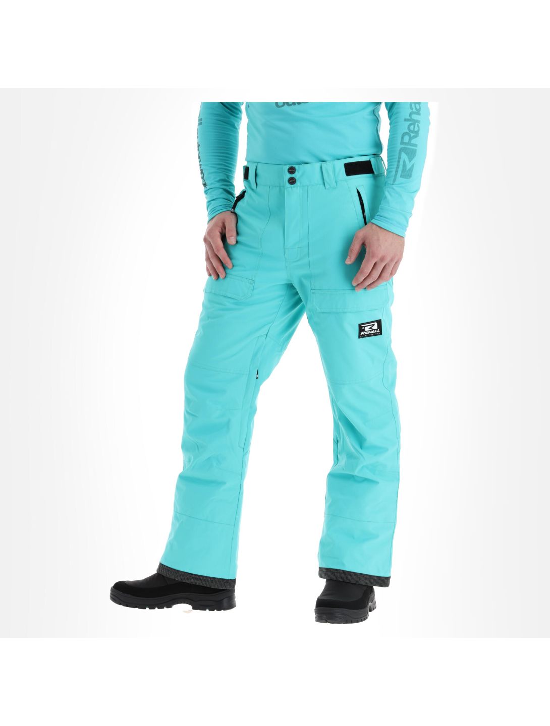 Rehall, Capital-R pantalon de ski hommes aqua bleu 