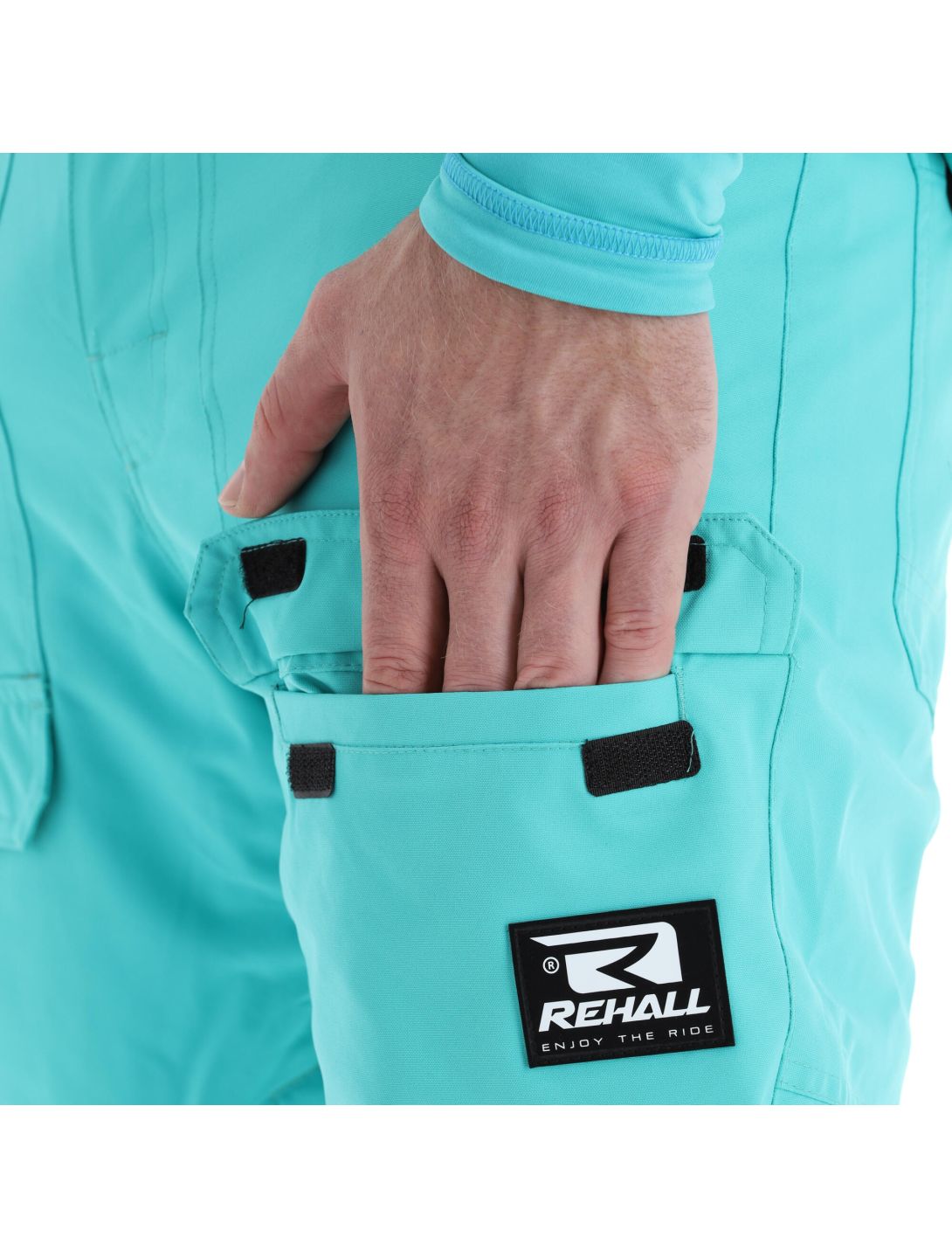 Rehall, Capital-R pantalon de ski hommes aqua bleu 