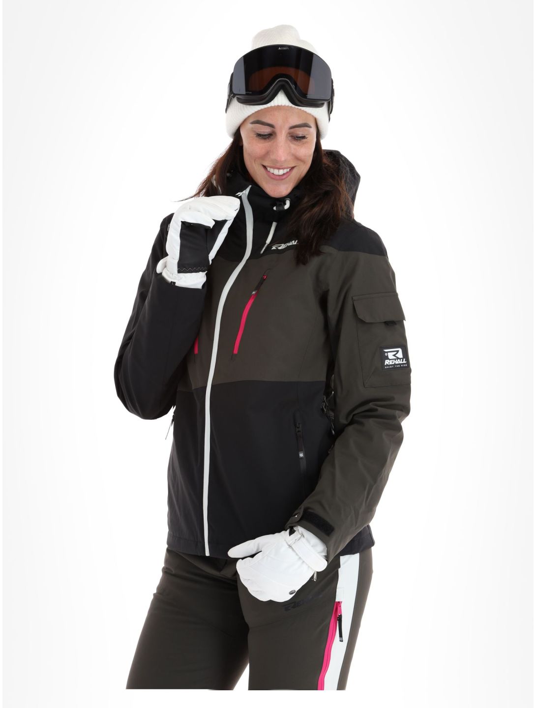 Rehall, Caro-R veste de ski femmes Black noir 