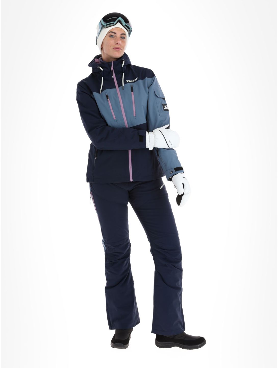 Rehall, Caro-R veste de ski femmes Navy bleu 