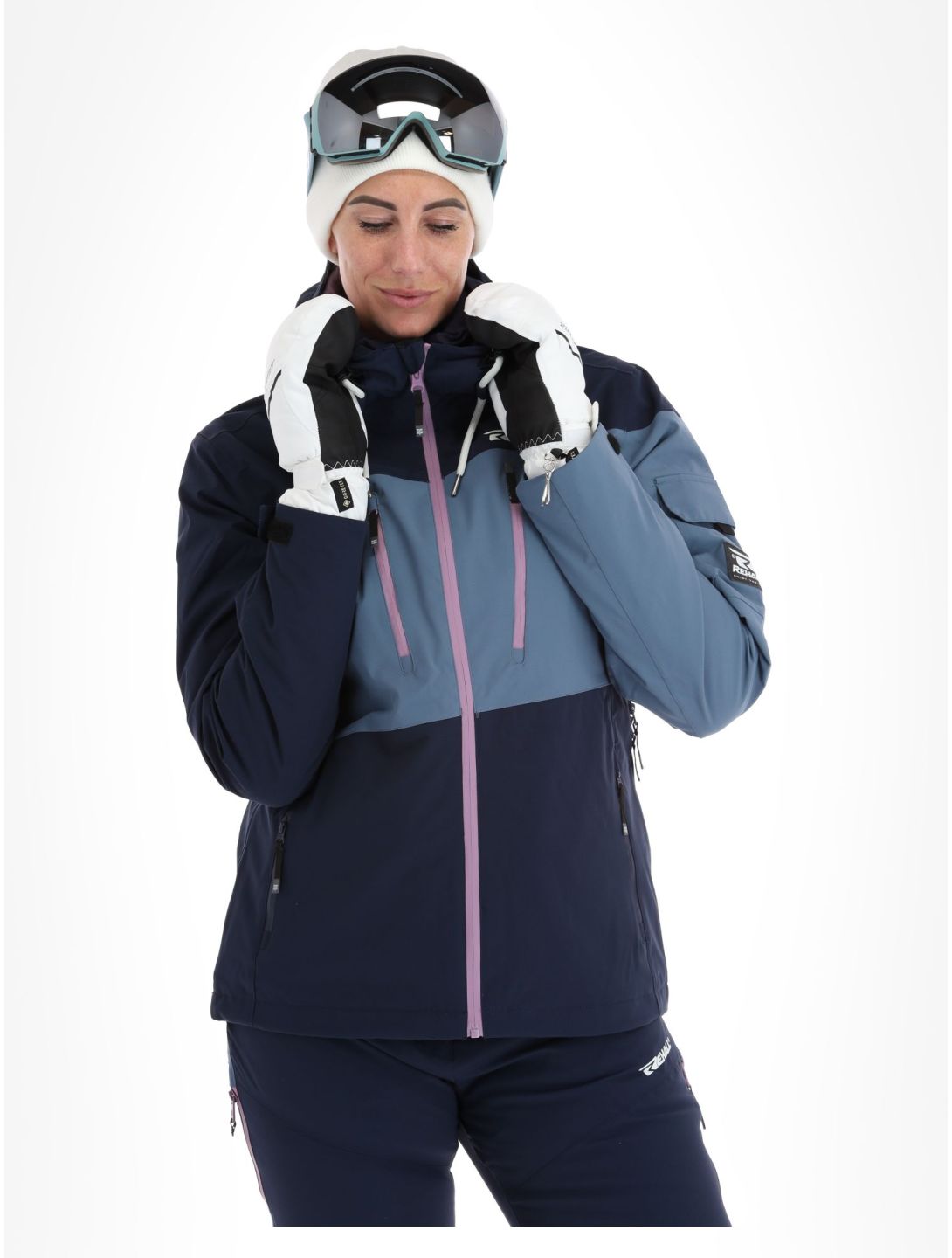 Rehall, Caro-R veste de ski femmes Navy bleu 