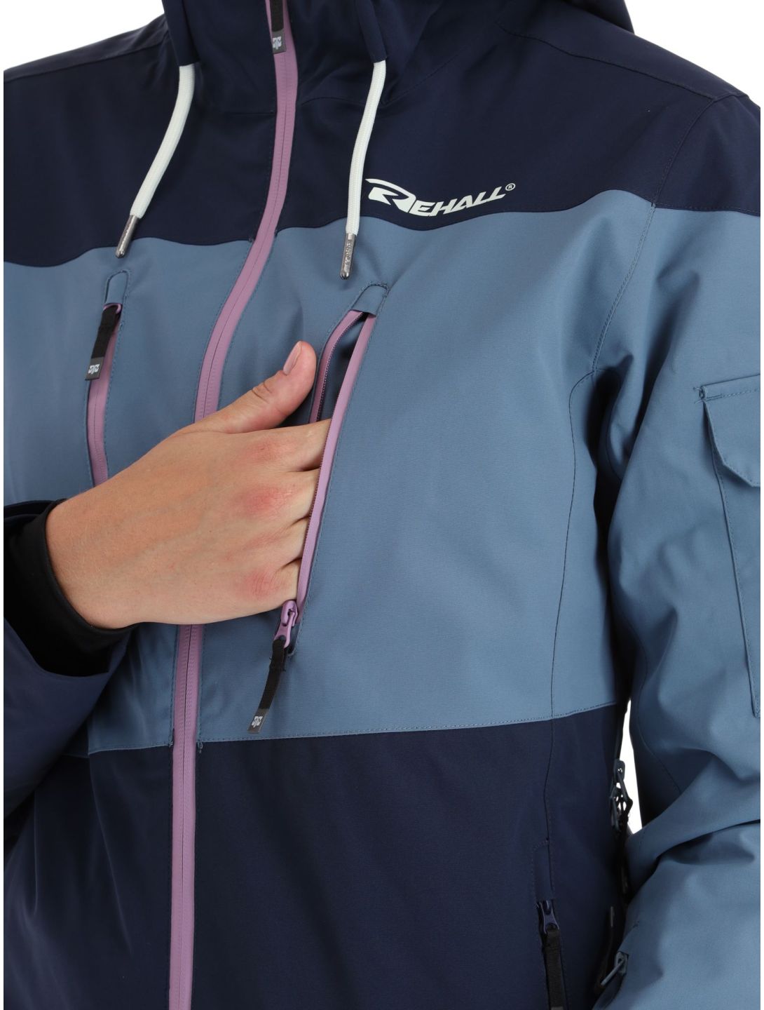 Rehall, Caro-R veste de ski femmes Navy bleu 