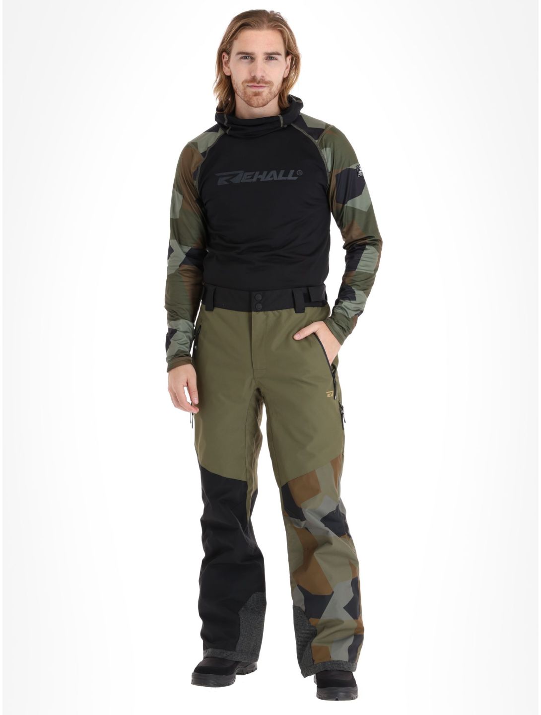 Rehall, Catamount-R pantalon de ski hommes Olive vert 