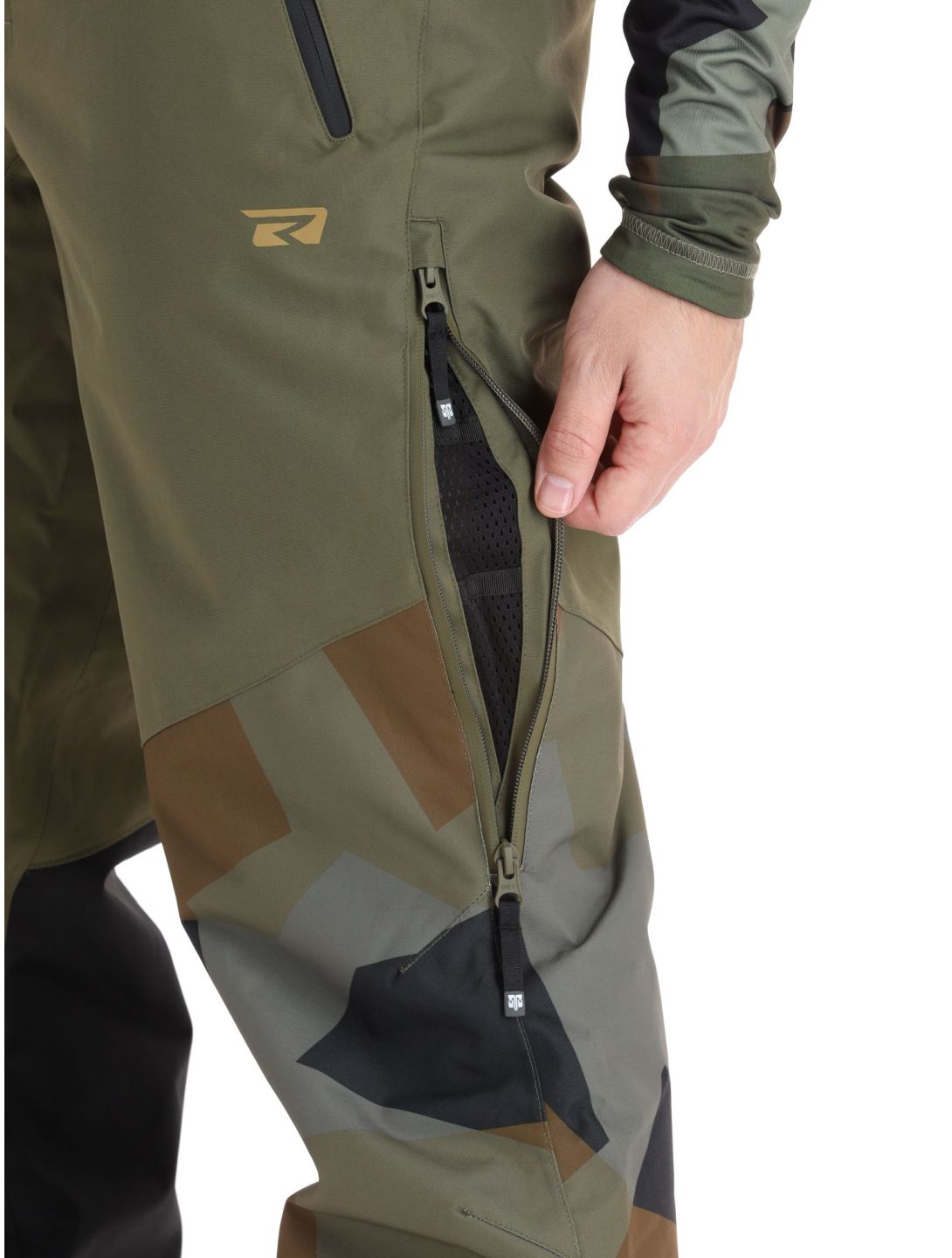 Rehall, Catamount-R pantalon de ski hommes Olive vert 