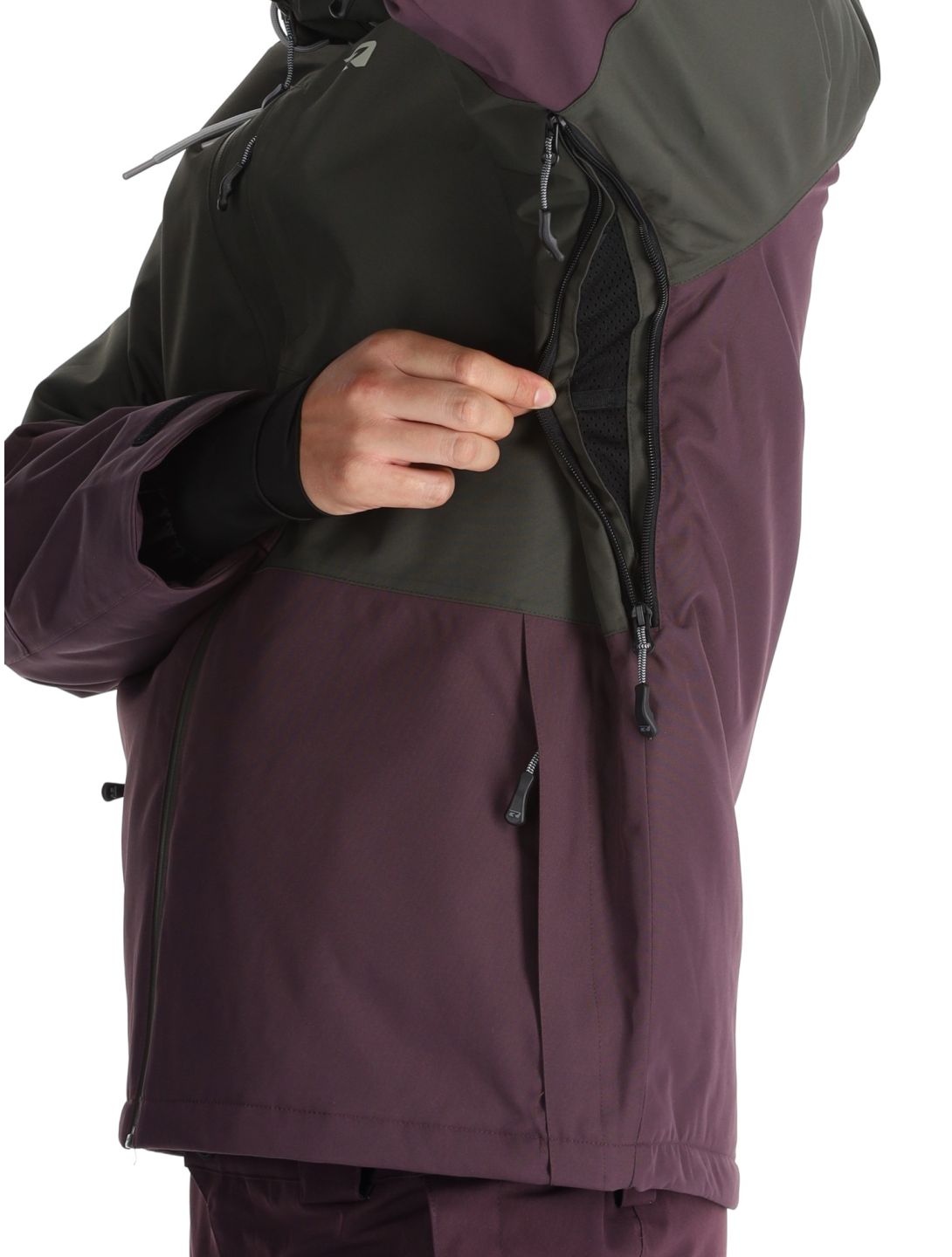 Rehall, Clive-R veste de ski hommes Graphite gris, violet 