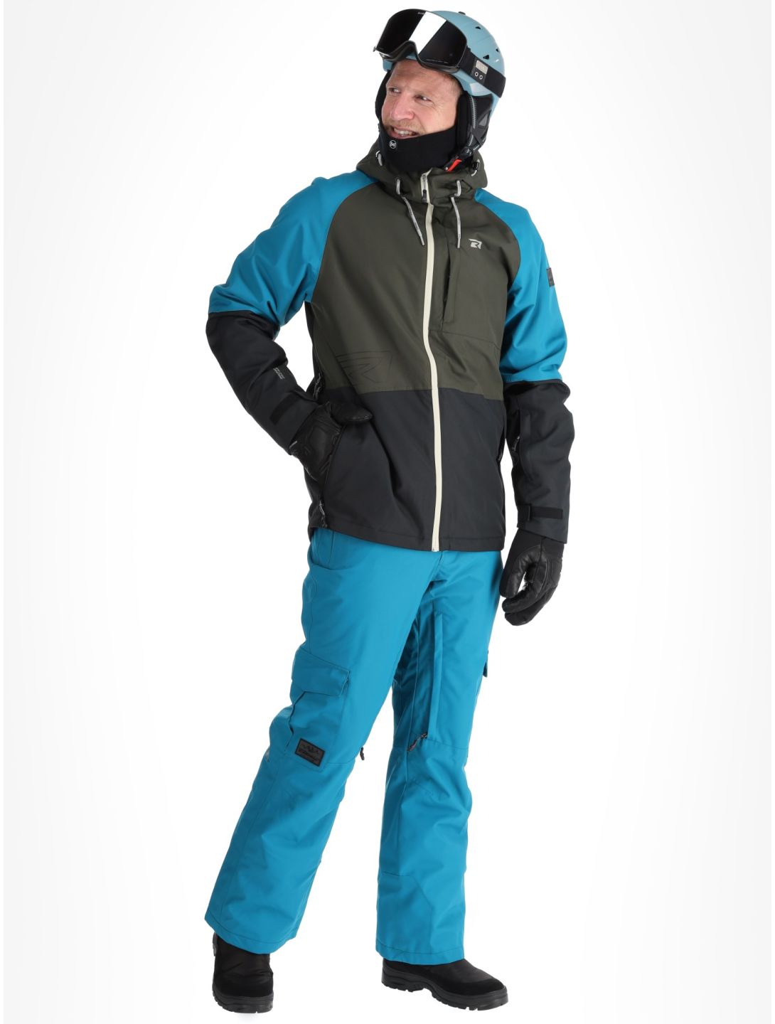 Rehall, Clive-R veste de ski hommes Petrol vert 