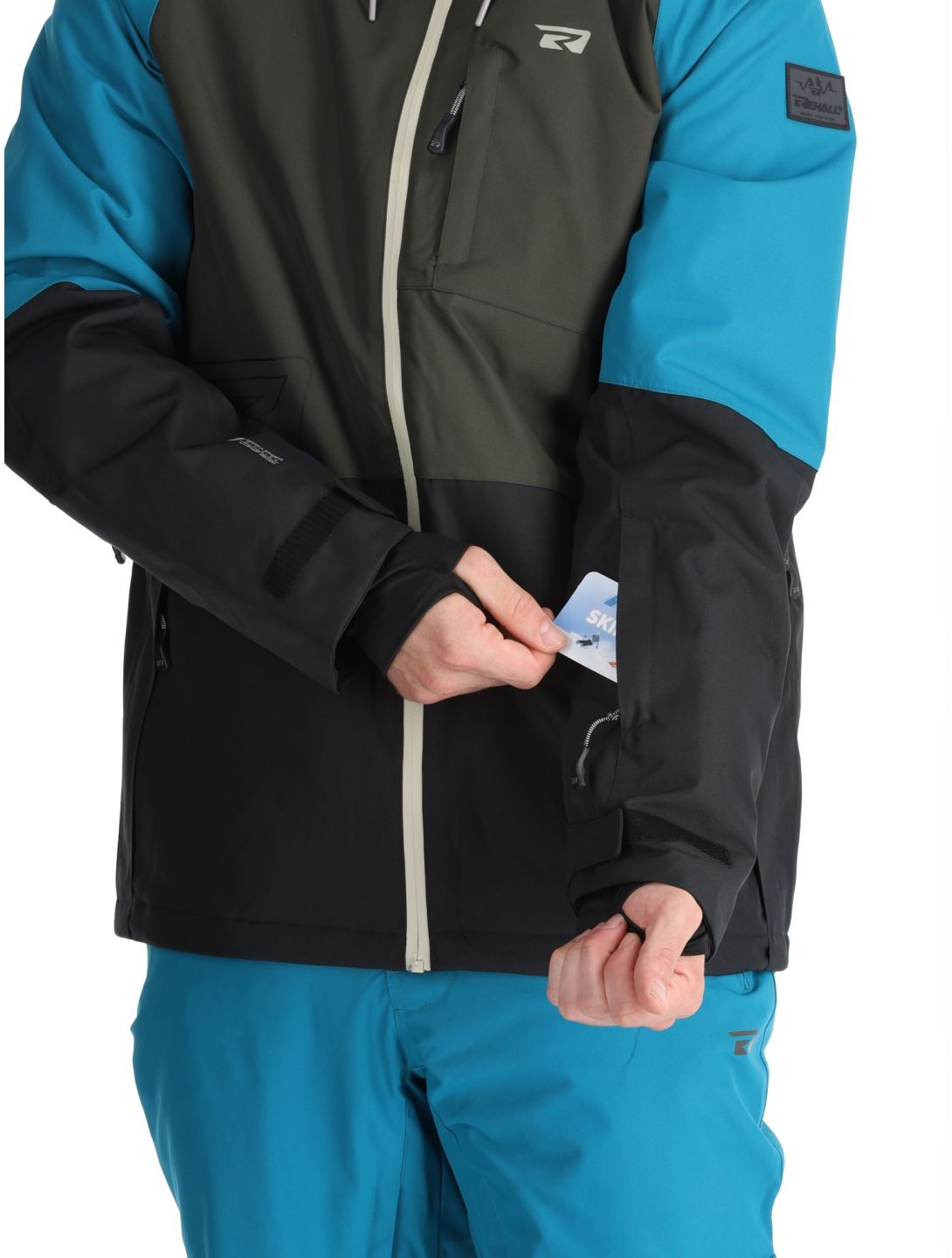 Rehall, Clive-R veste de ski hommes Petrol vert 