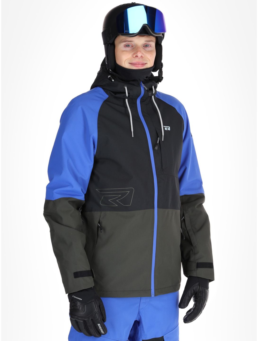 Rehall, Clive-R veste de ski hommes Reflex Blue bleu, noir 