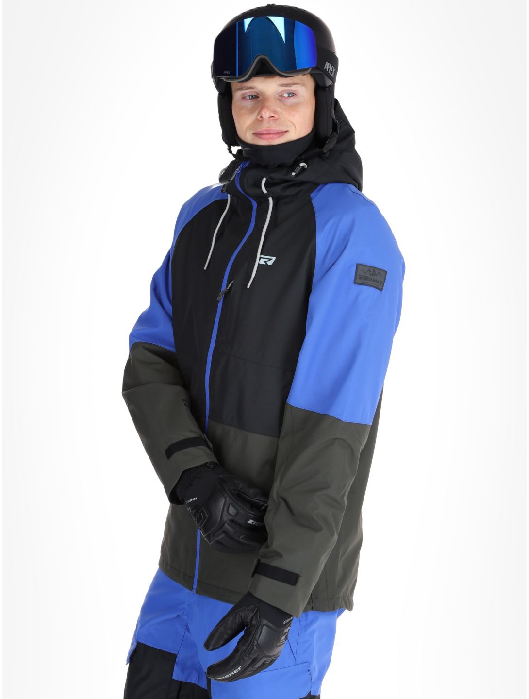 Rehall, Clive-R veste de ski hommes Reflex Blue bleu, noir 