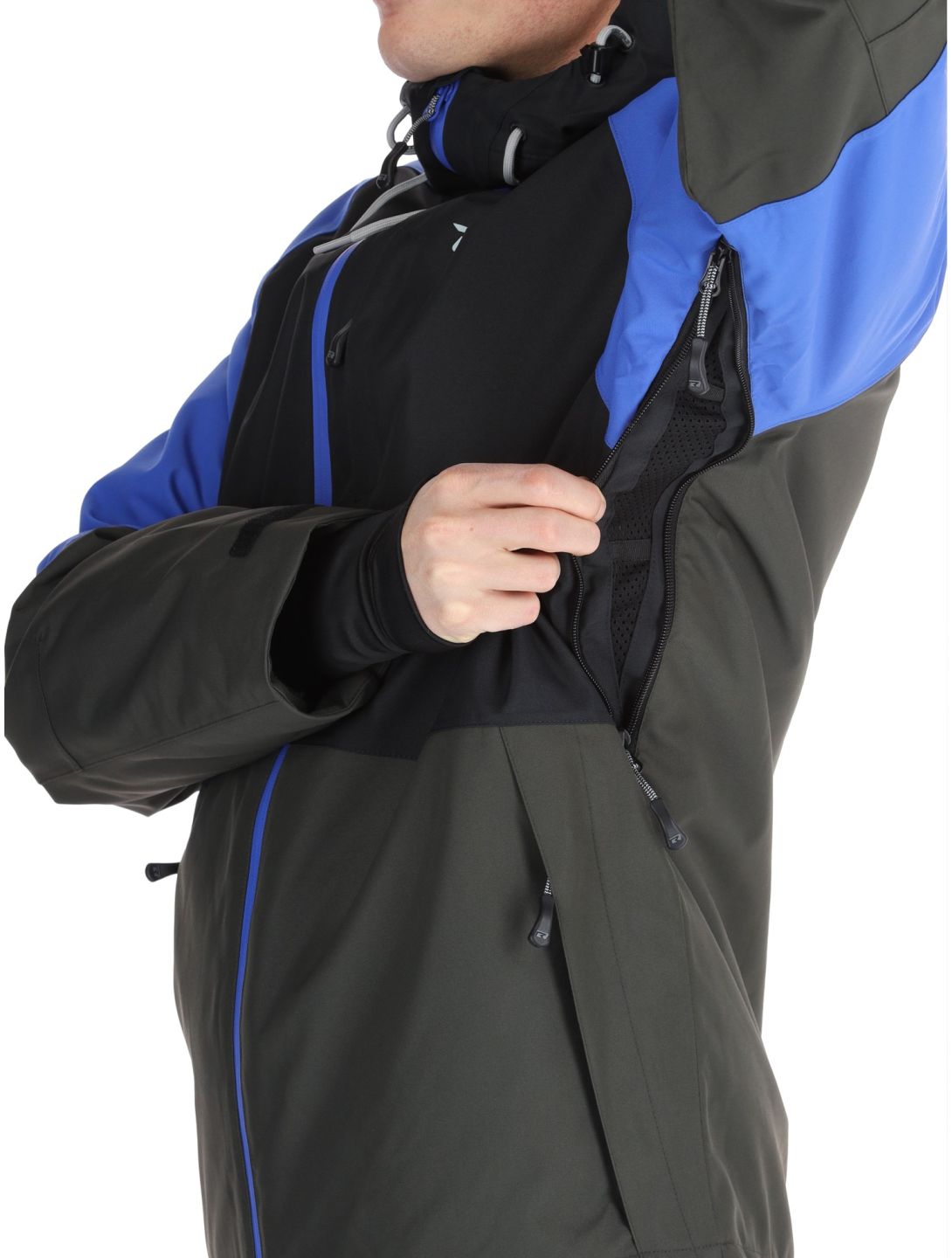 Rehall, Clive-R veste de ski hommes Reflex Blue bleu, noir 