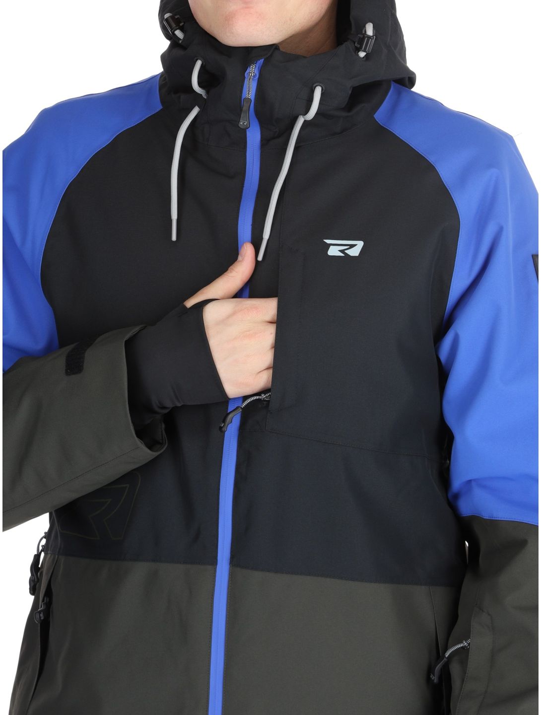 Rehall, Clive-R veste de ski hommes Reflex Blue bleu, noir 