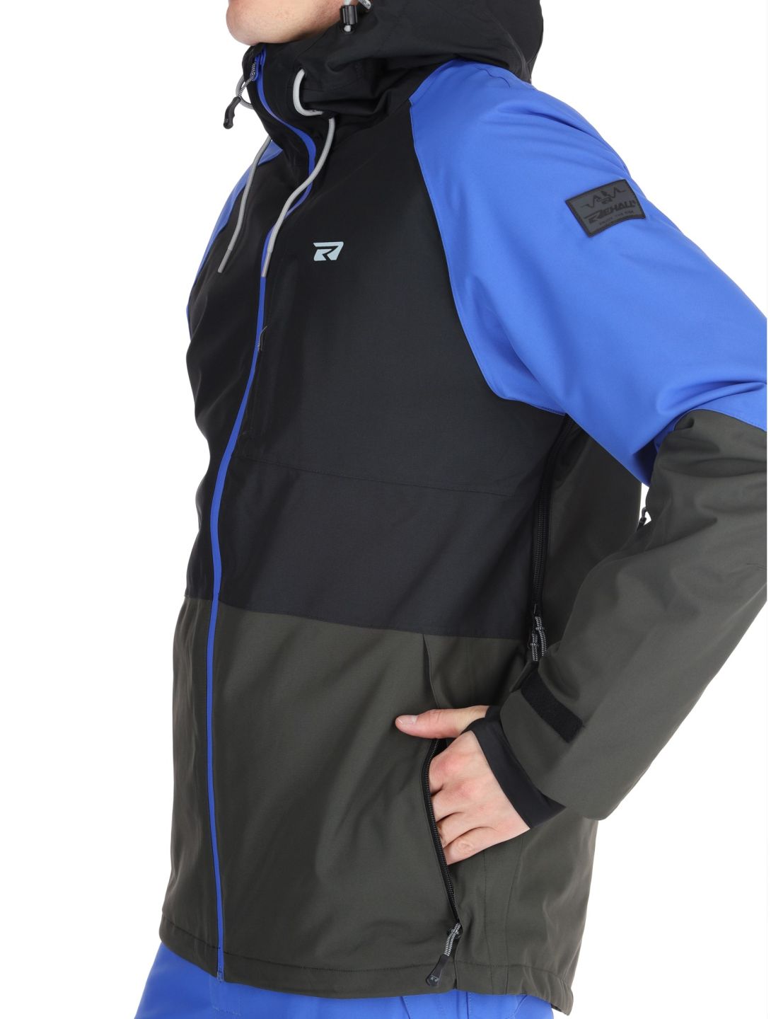 Rehall, Clive-R veste de ski hommes Reflex Blue bleu, noir 