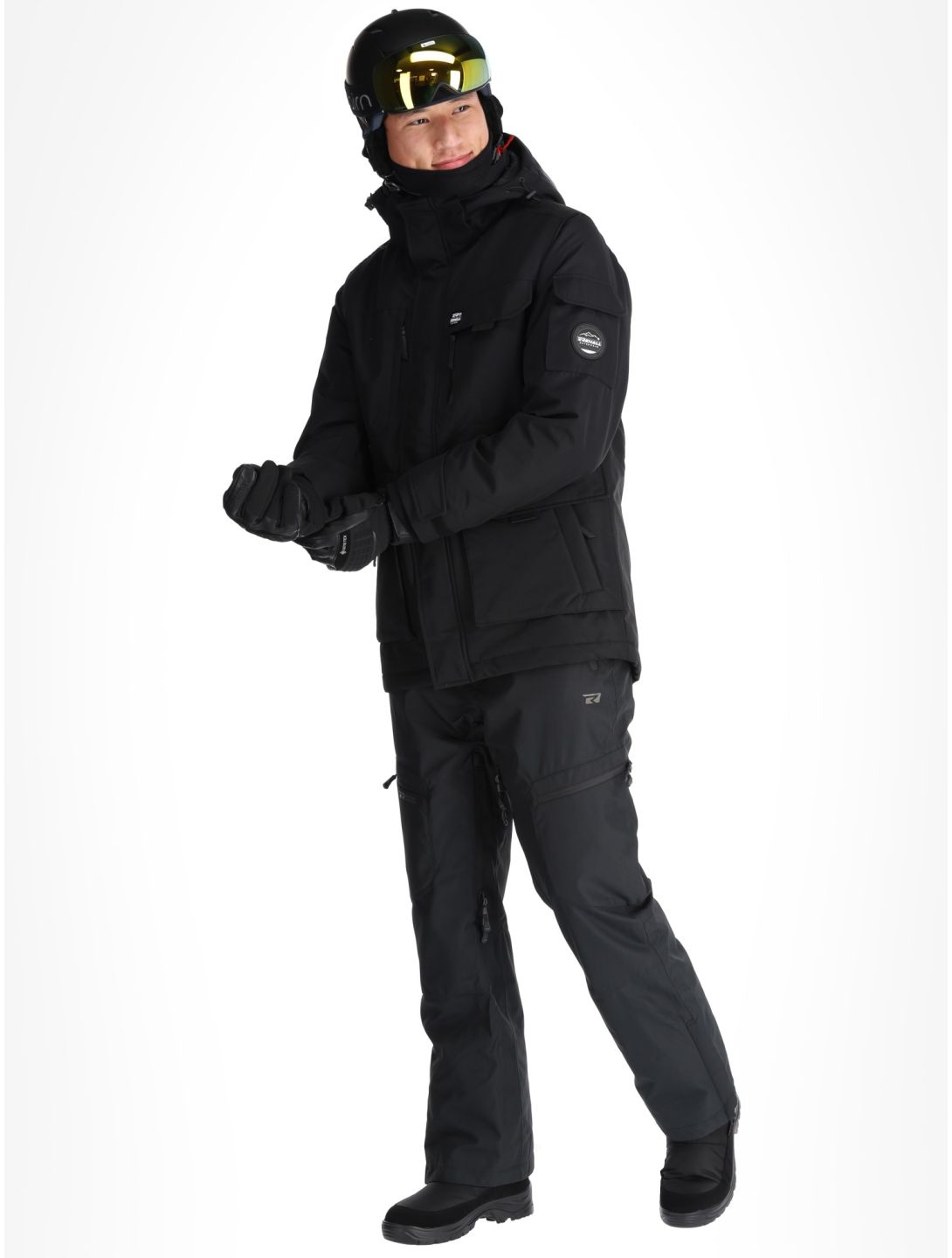 Rehall, Dean-R veste de ski hommes Black noir 