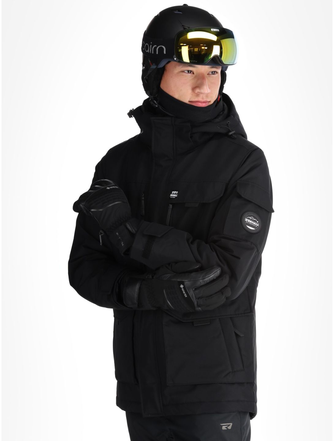 Rehall, Dean-R veste de ski hommes Black noir 