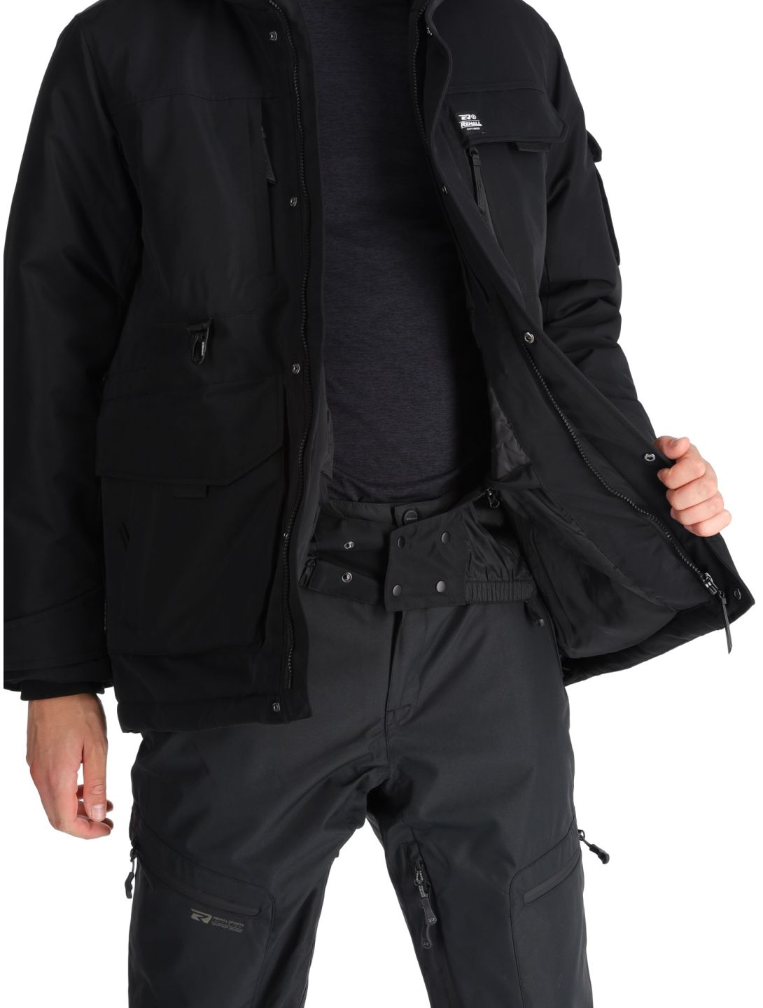 Rehall, Dean-R veste de ski hommes Black noir 