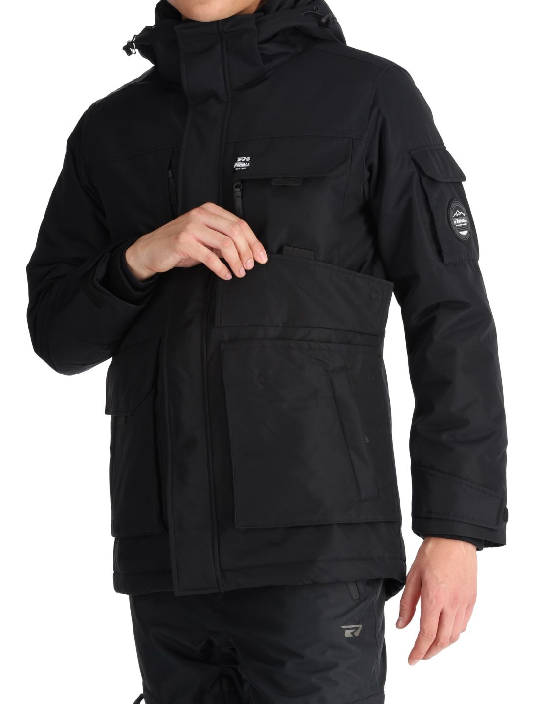 Rehall, Dean-R veste de ski hommes Black noir 