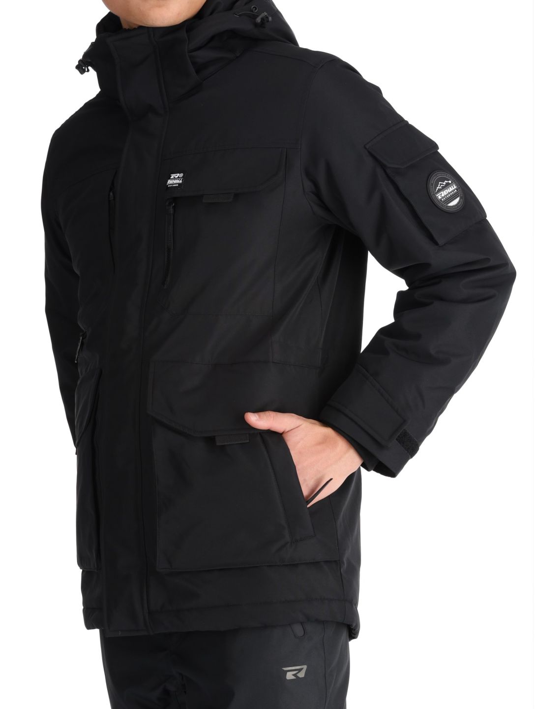 Rehall, Dean-R veste de ski hommes Black noir 