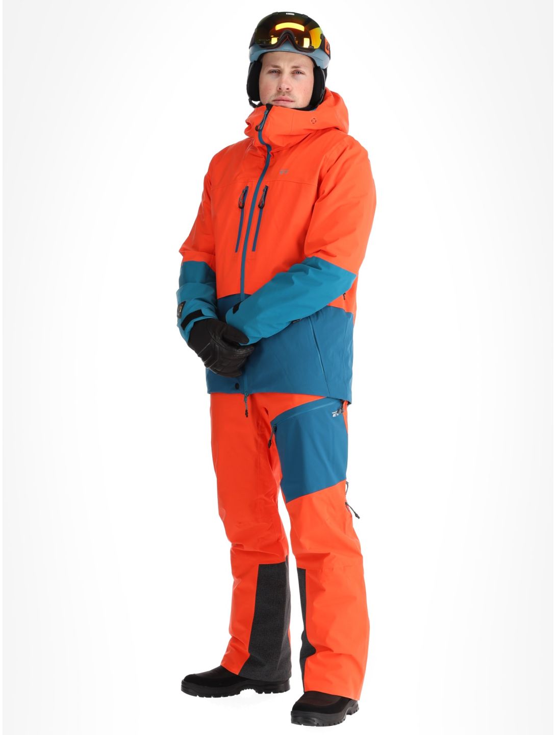 Rehall, Denali-R veste de ski hommes Flame Red rouge, vert 