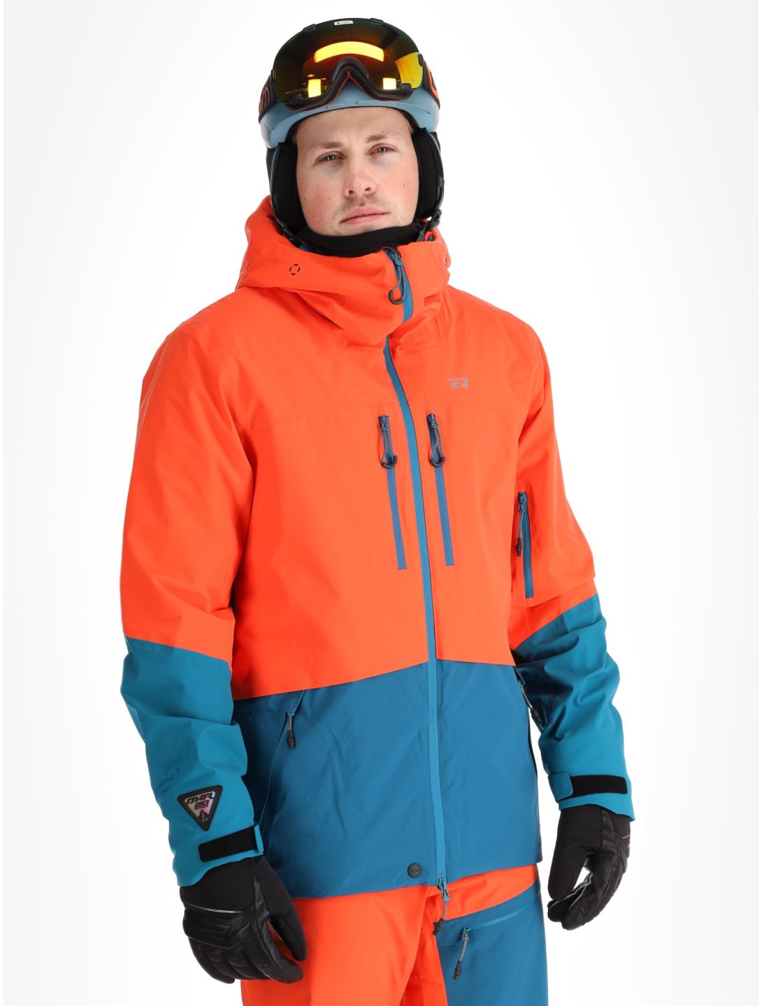 Rehall, Denali-R veste de ski hommes Flame Red rouge, vert 